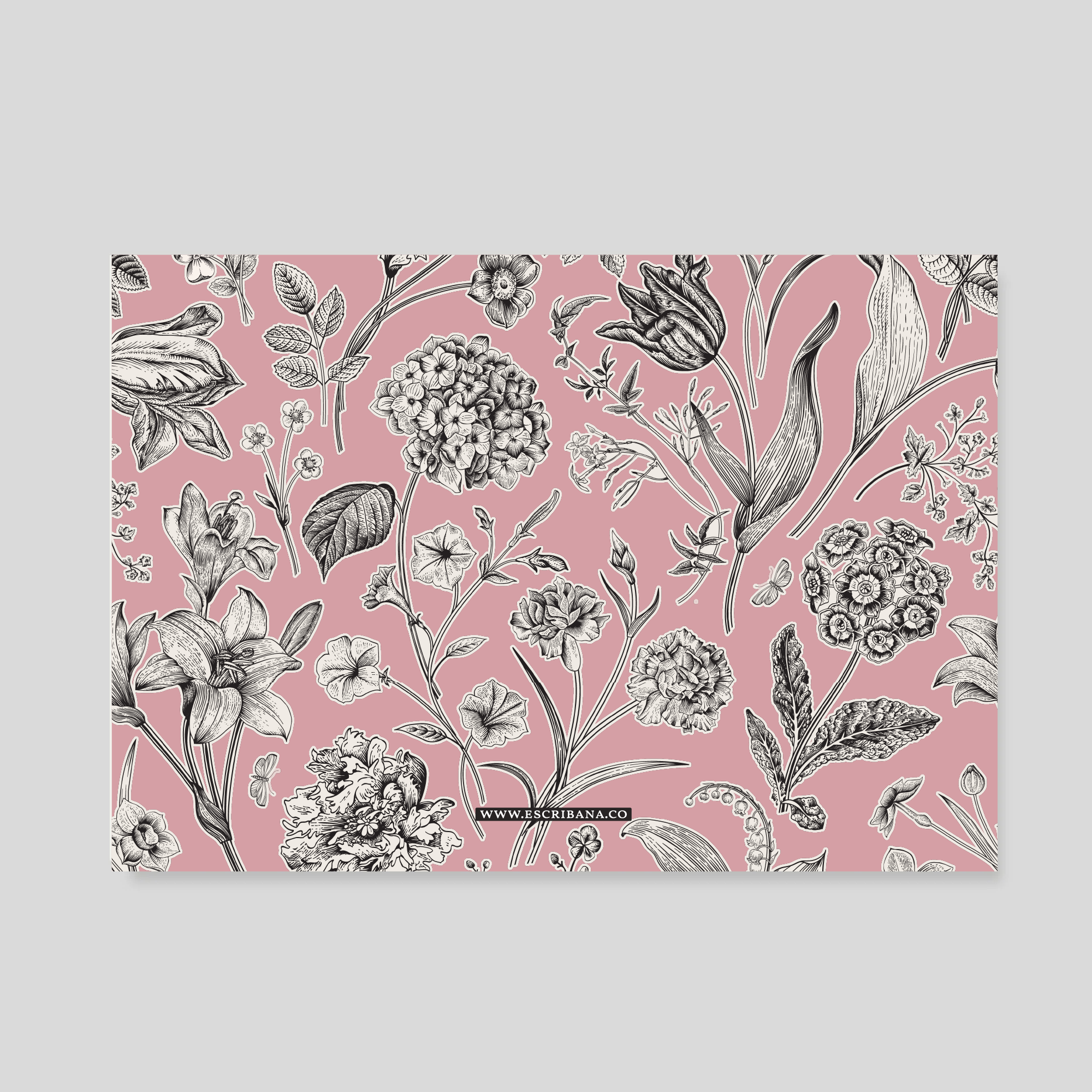 Tarjetón FLORARIO PINK