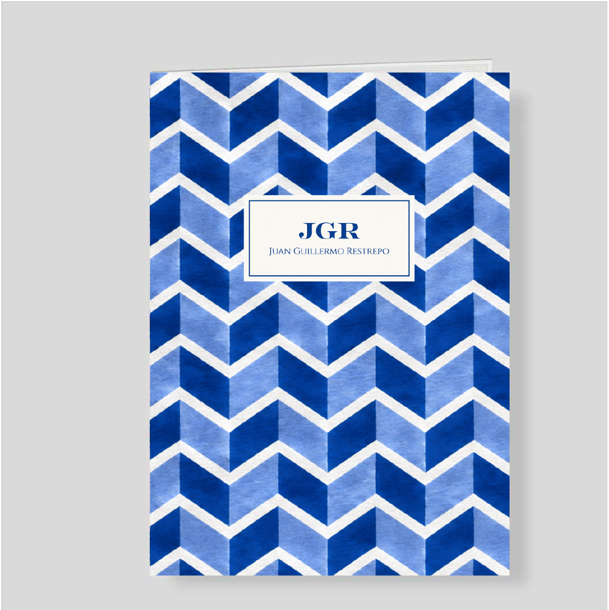 Cuaderno Chevron