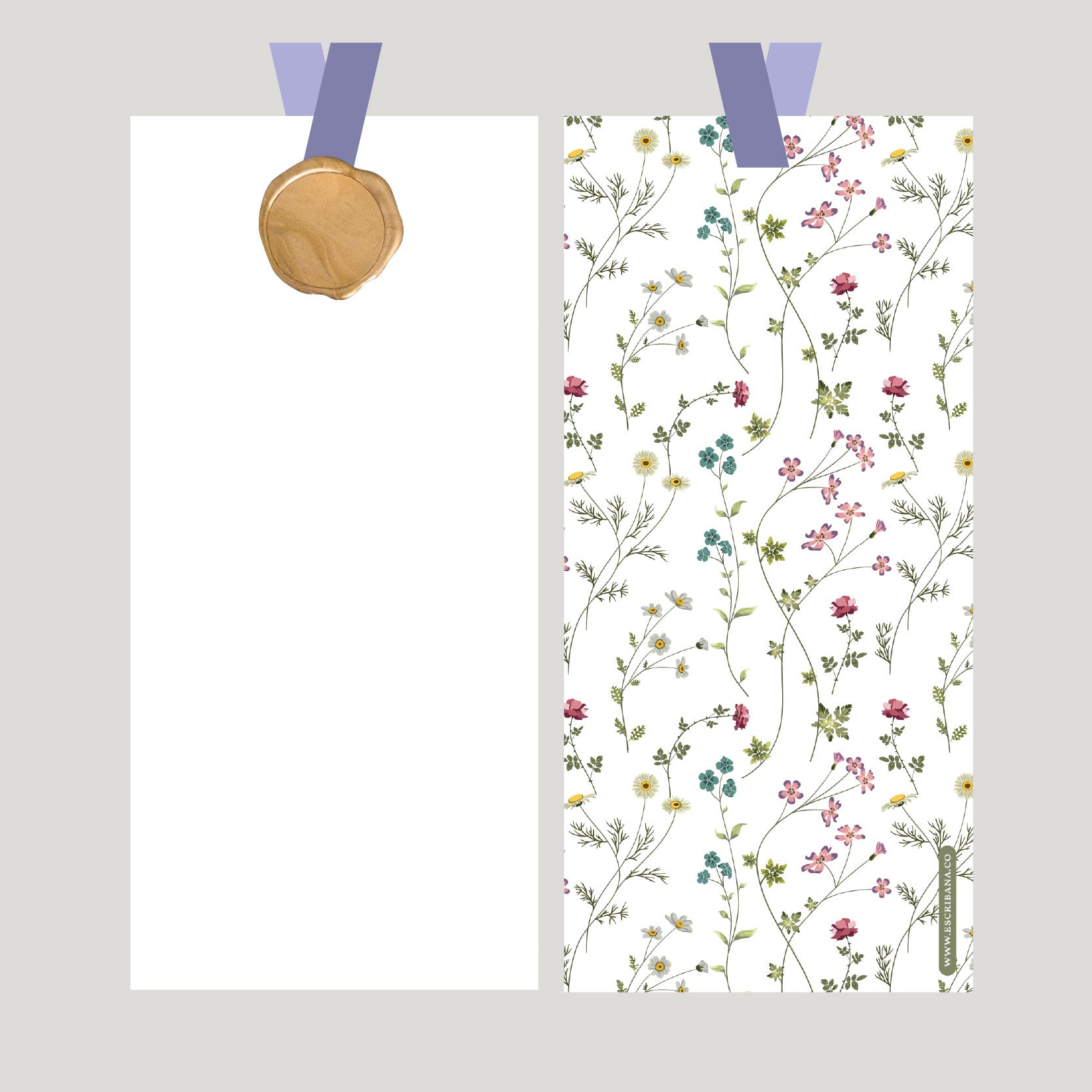 REGISTROS / FOLIOS HAND BOUQUET CON LACRE