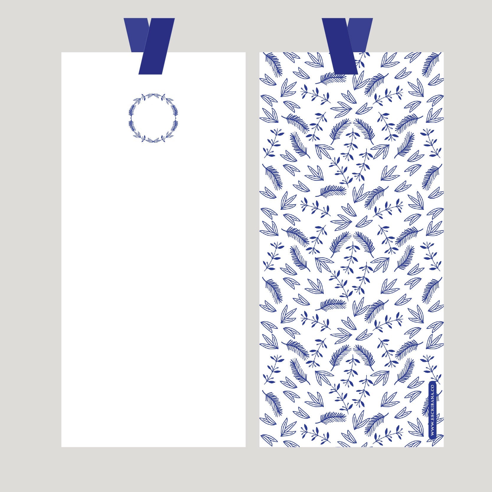 REGISTROS / FOLIOS HOJITAS AZUL