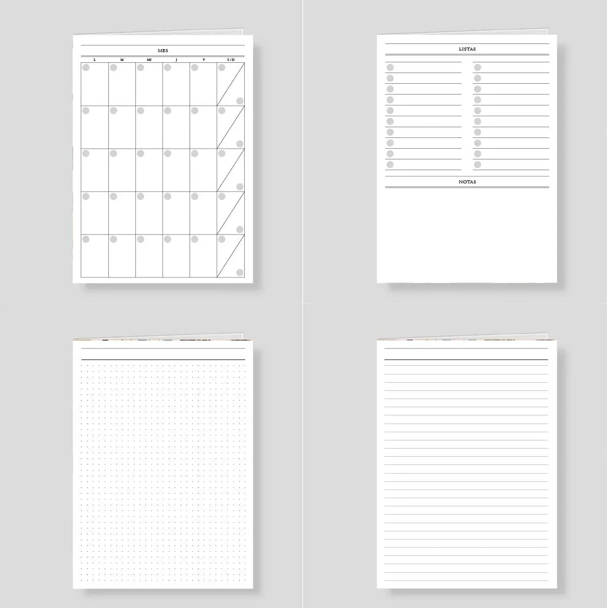 Cuaderno Mush Listo para llevar