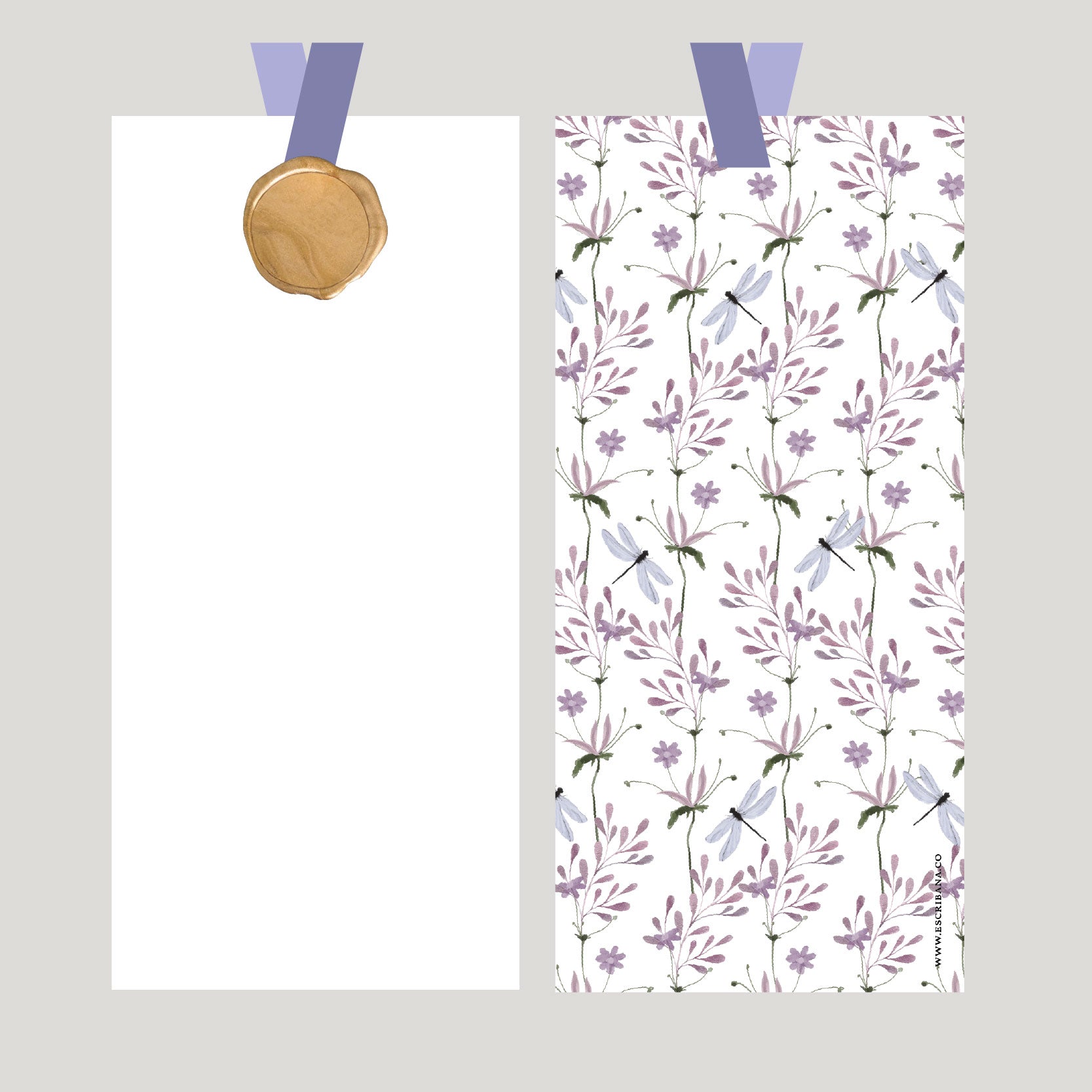 REGISTROS / FOLIOS libelula CON LACRE