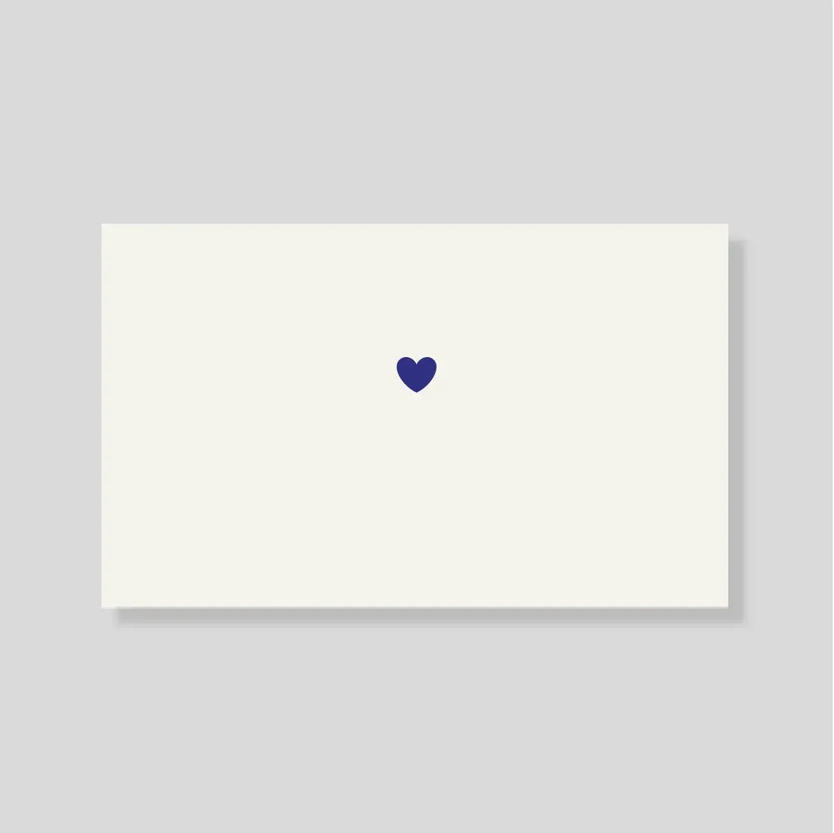 Tarjeta Personal Love colores