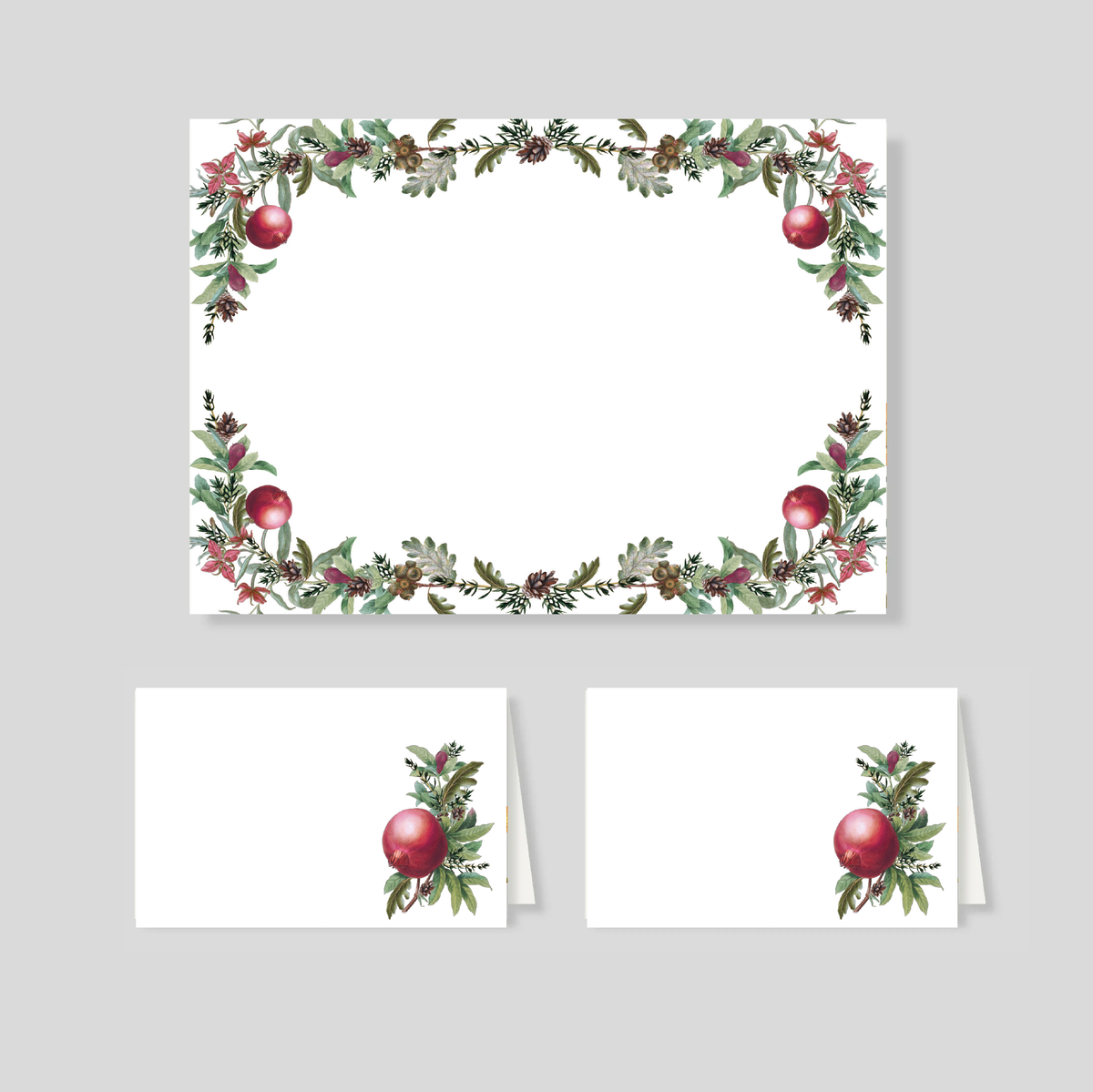 Pack Tarjetones + Notas Dobles Navidad Granada