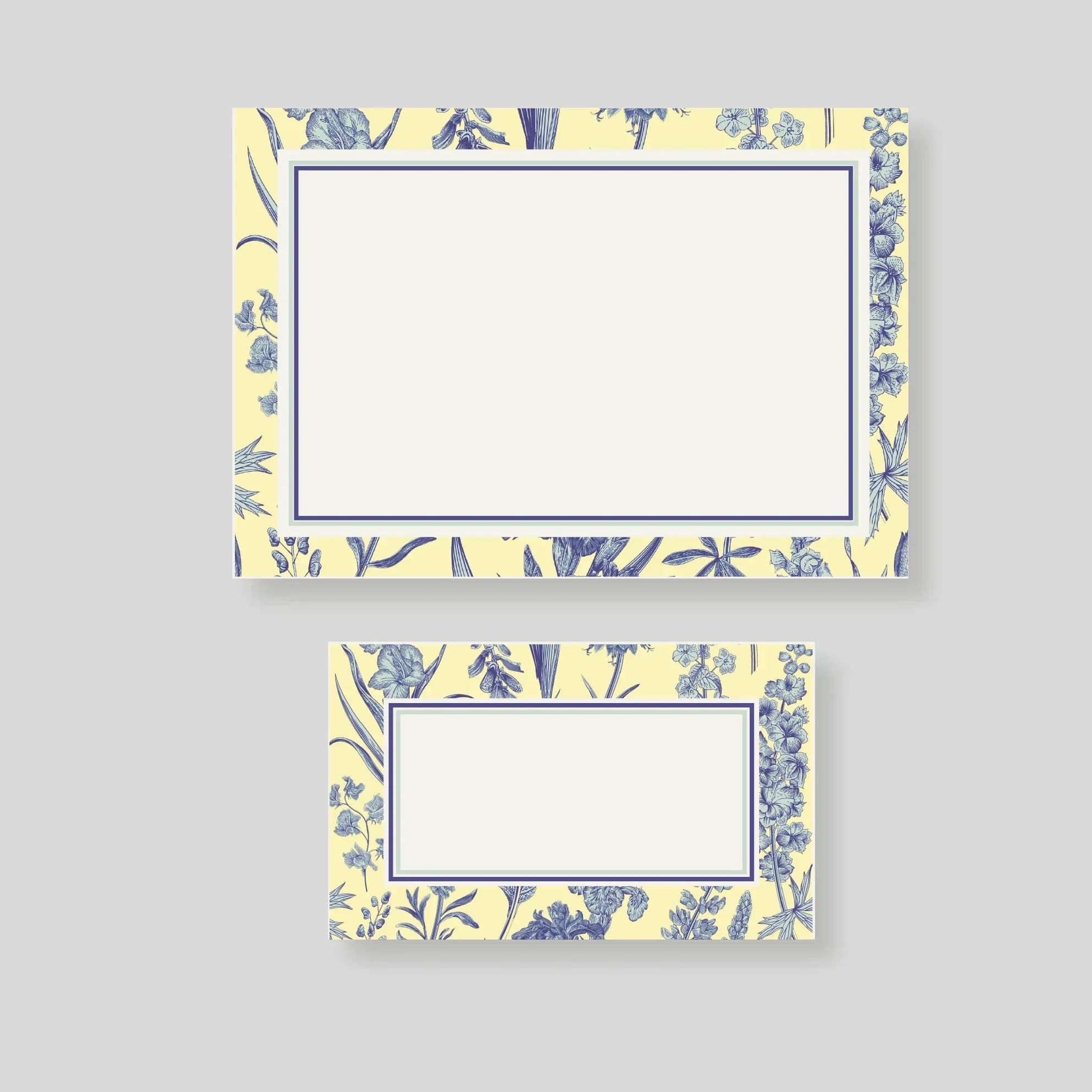 Caja pequeña Florario Azul