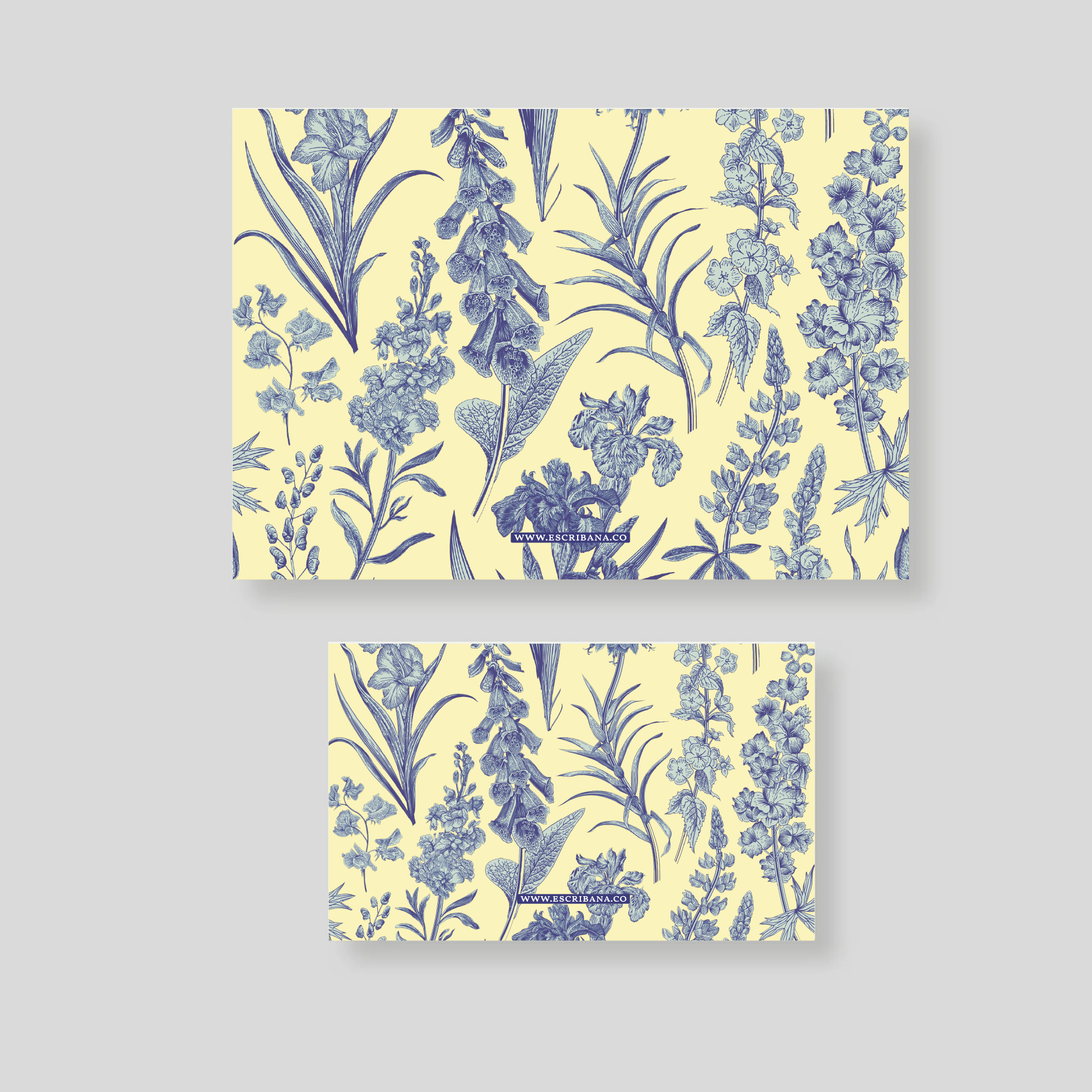Caja pequeña Florario Azul