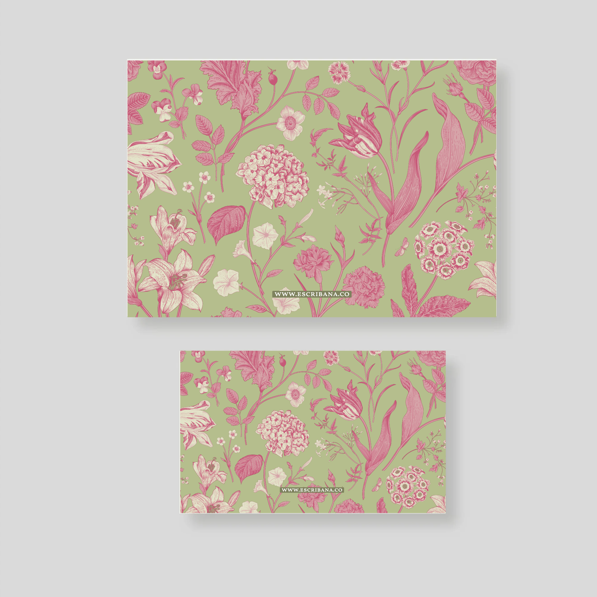 Caja pequeña Florario Verde