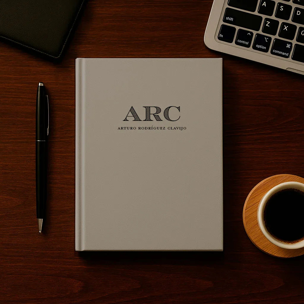 Cuaderno clásico gris: (POR LA NATURALEZA DEL PRODUCTO SE TOMAN 2 DÍAS HÁBILES ADICIONALES A NUESTRA PROMESA DE ENTREGA DE PAPELERÍA PERSONALIZADA)