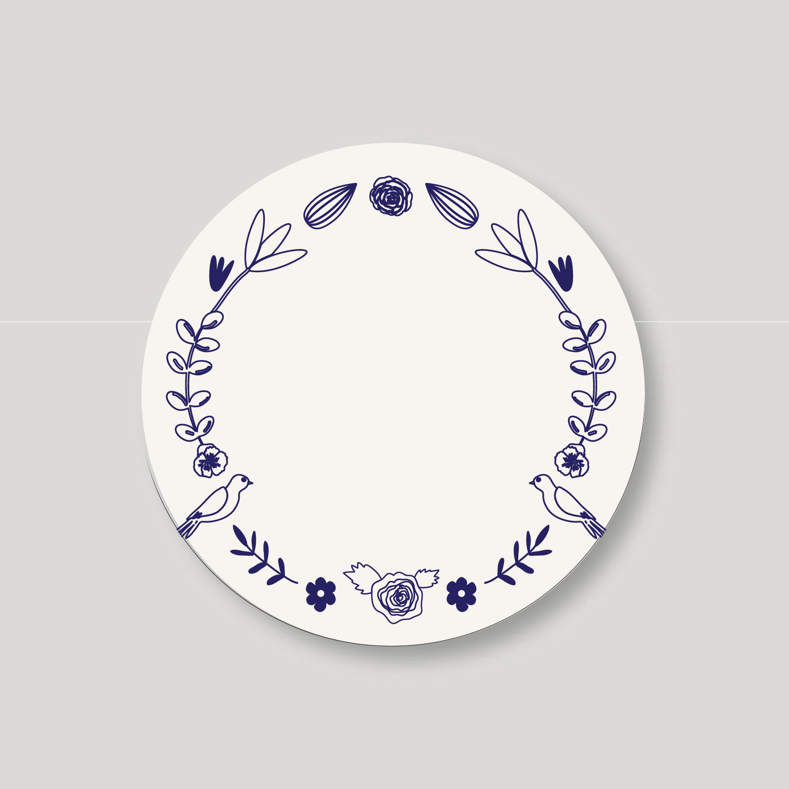 Stickers/ tags Branches Azul