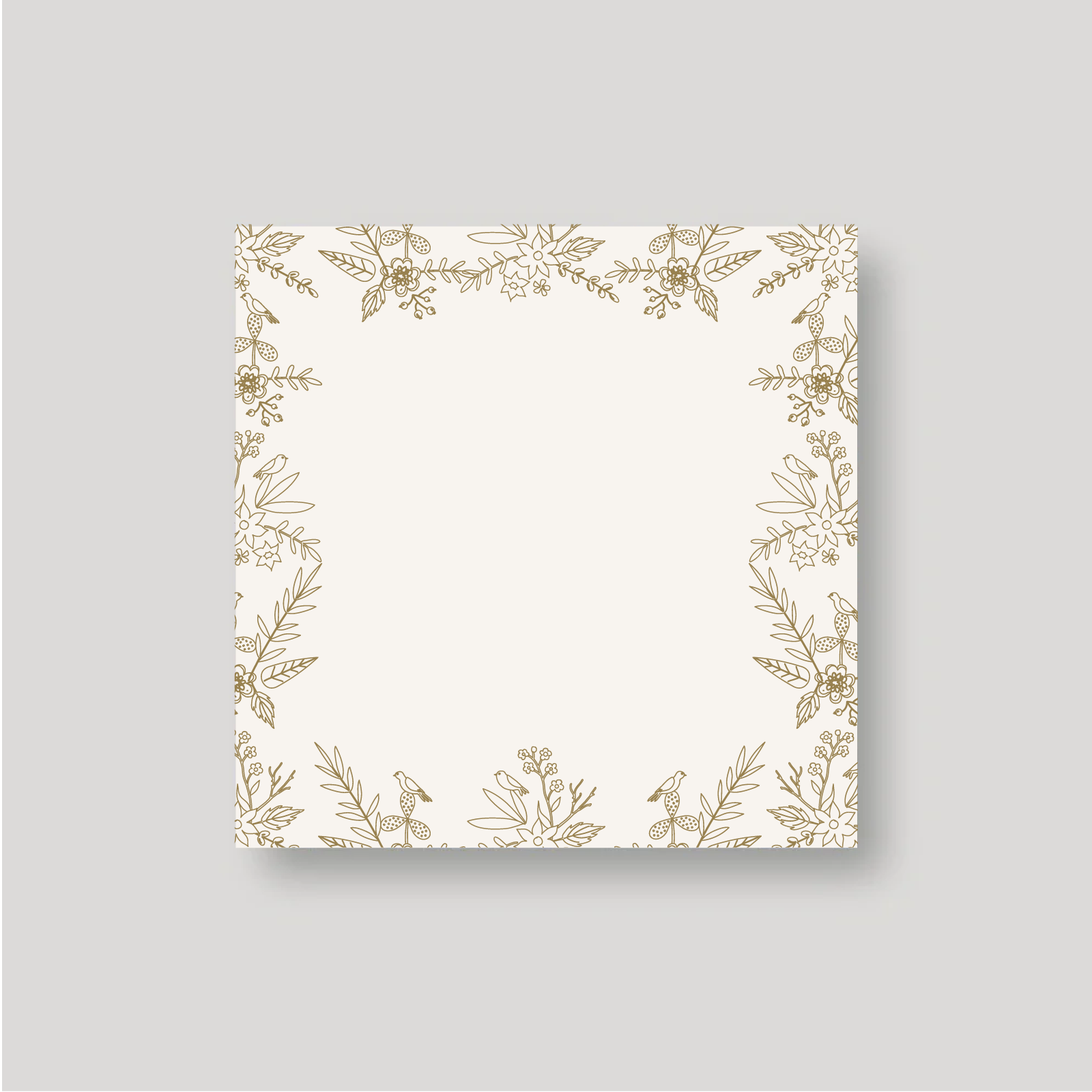 Stickers/ tags Branches Taupe