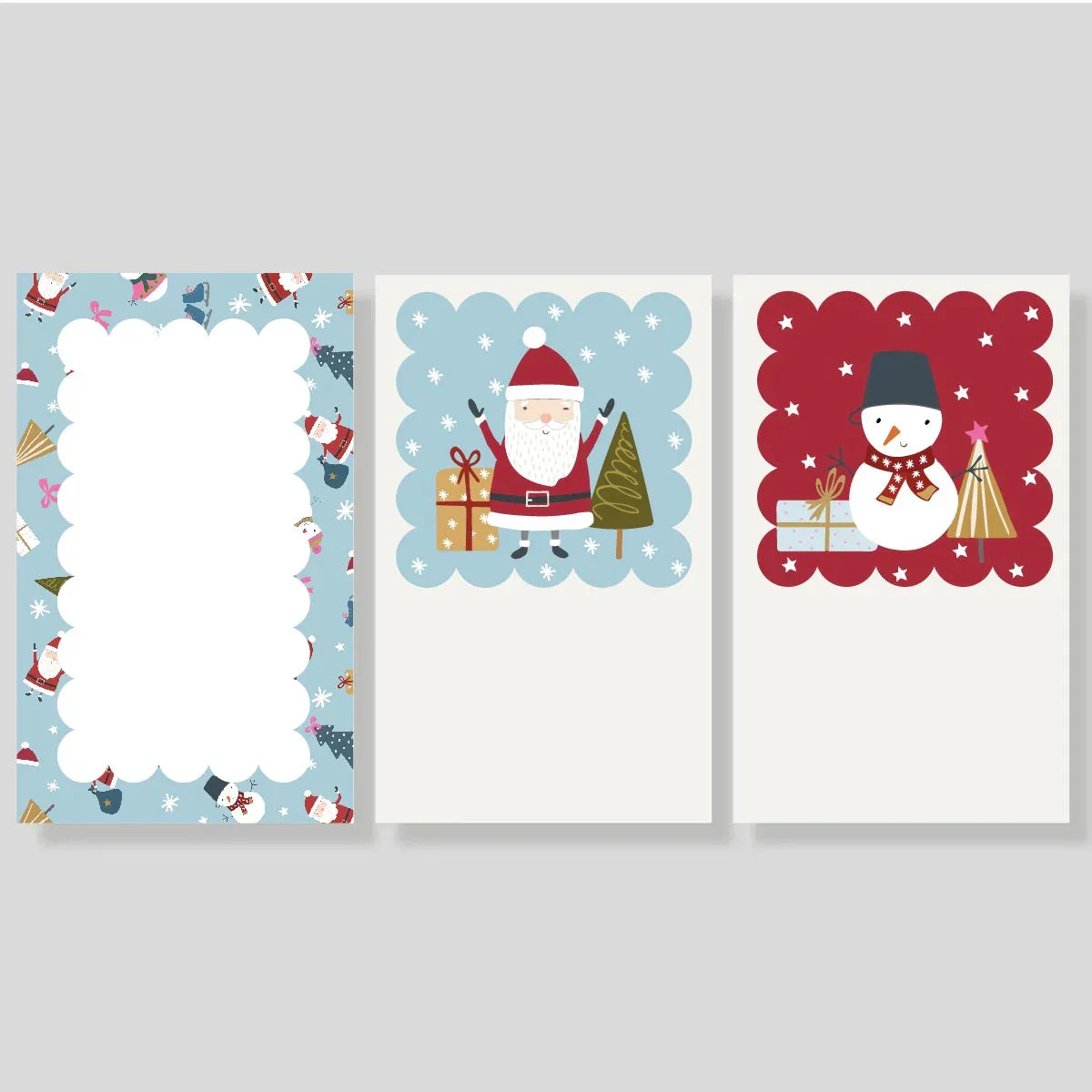 Tarjetas Nube X-MAS