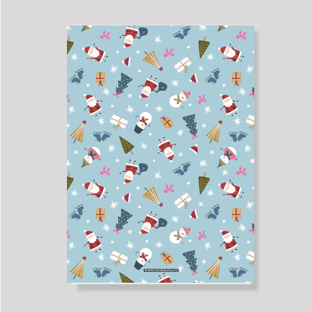 TARJETON XL NUBE X-MAS