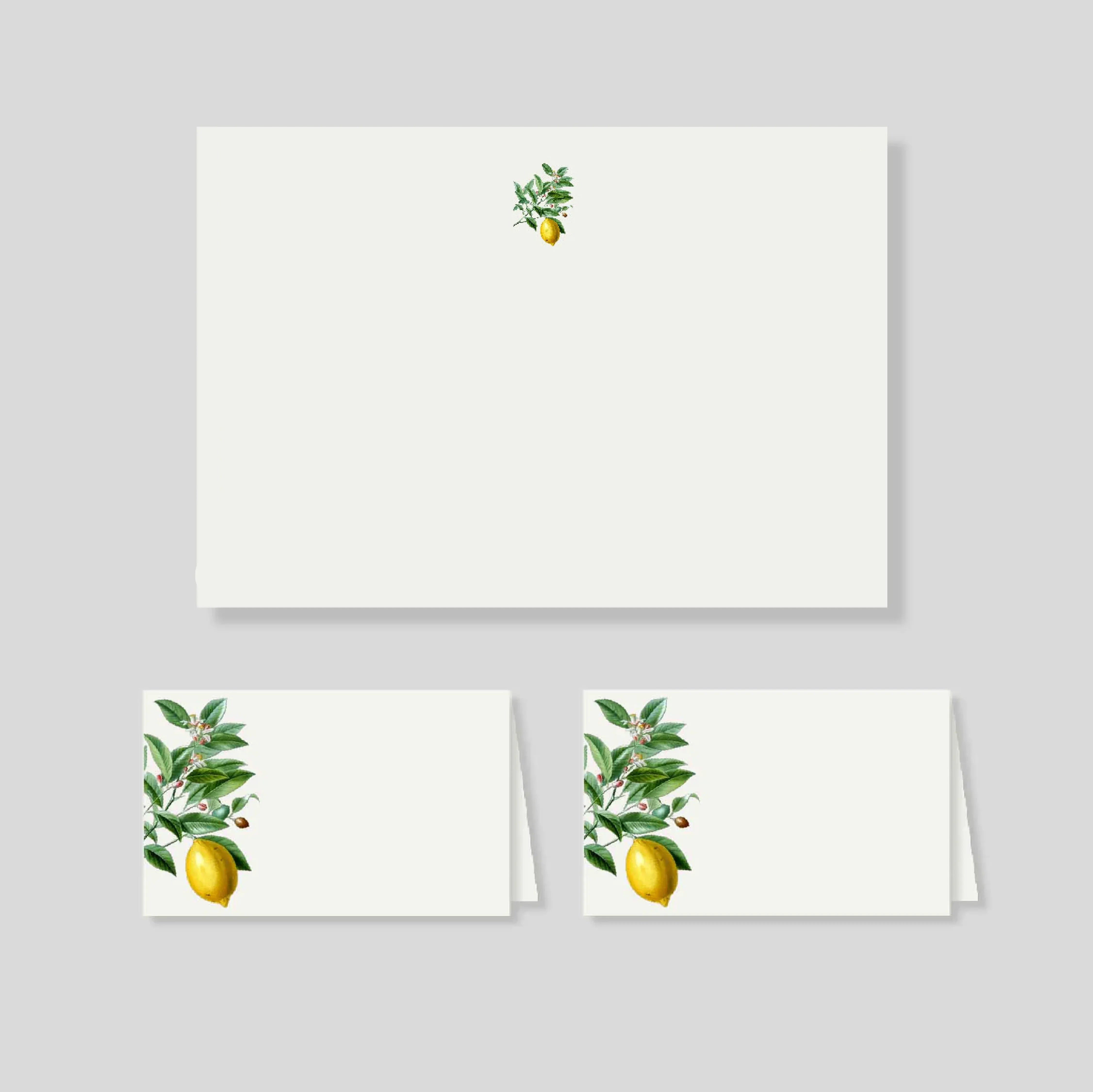 Pack tarjetón sencillo + notas dobles Toscana (listos para llevar)