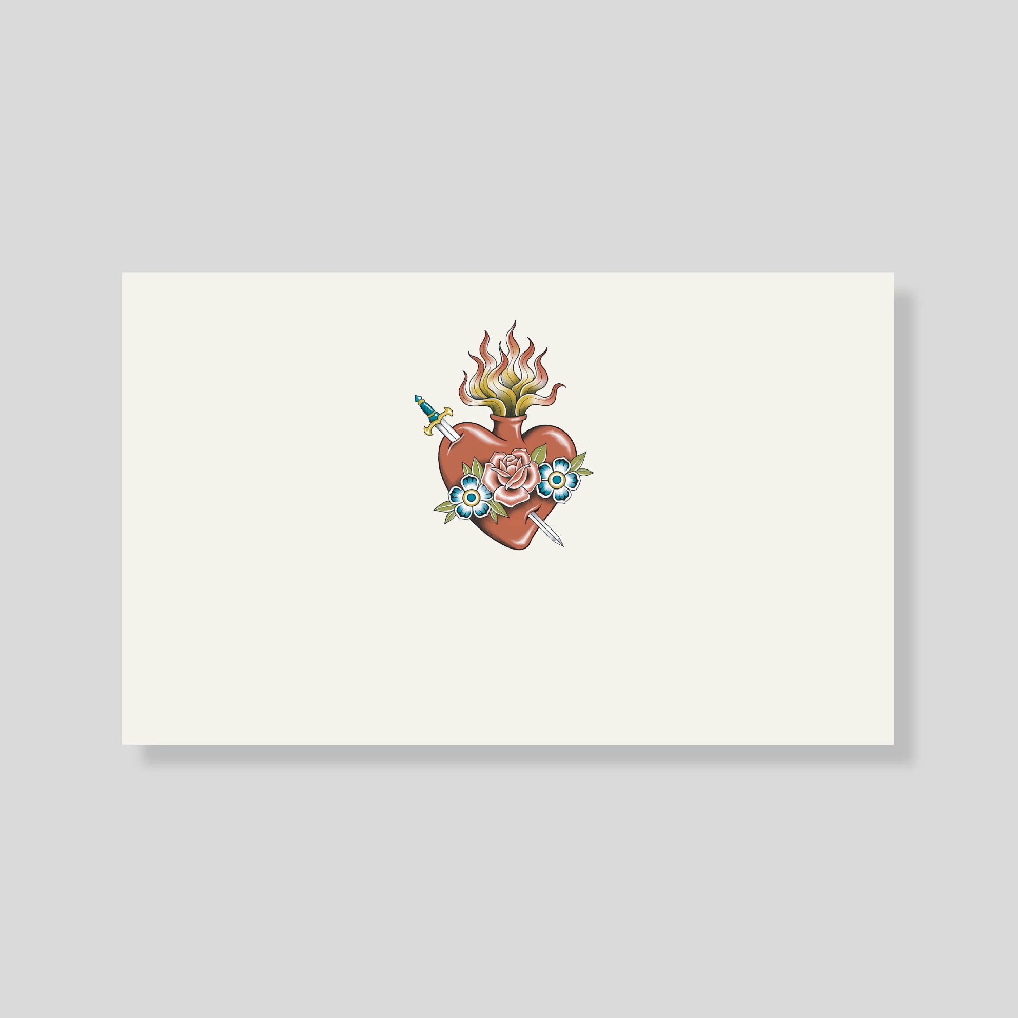 Tarjeta Personal Tinta Corazon: por MAY CARTER