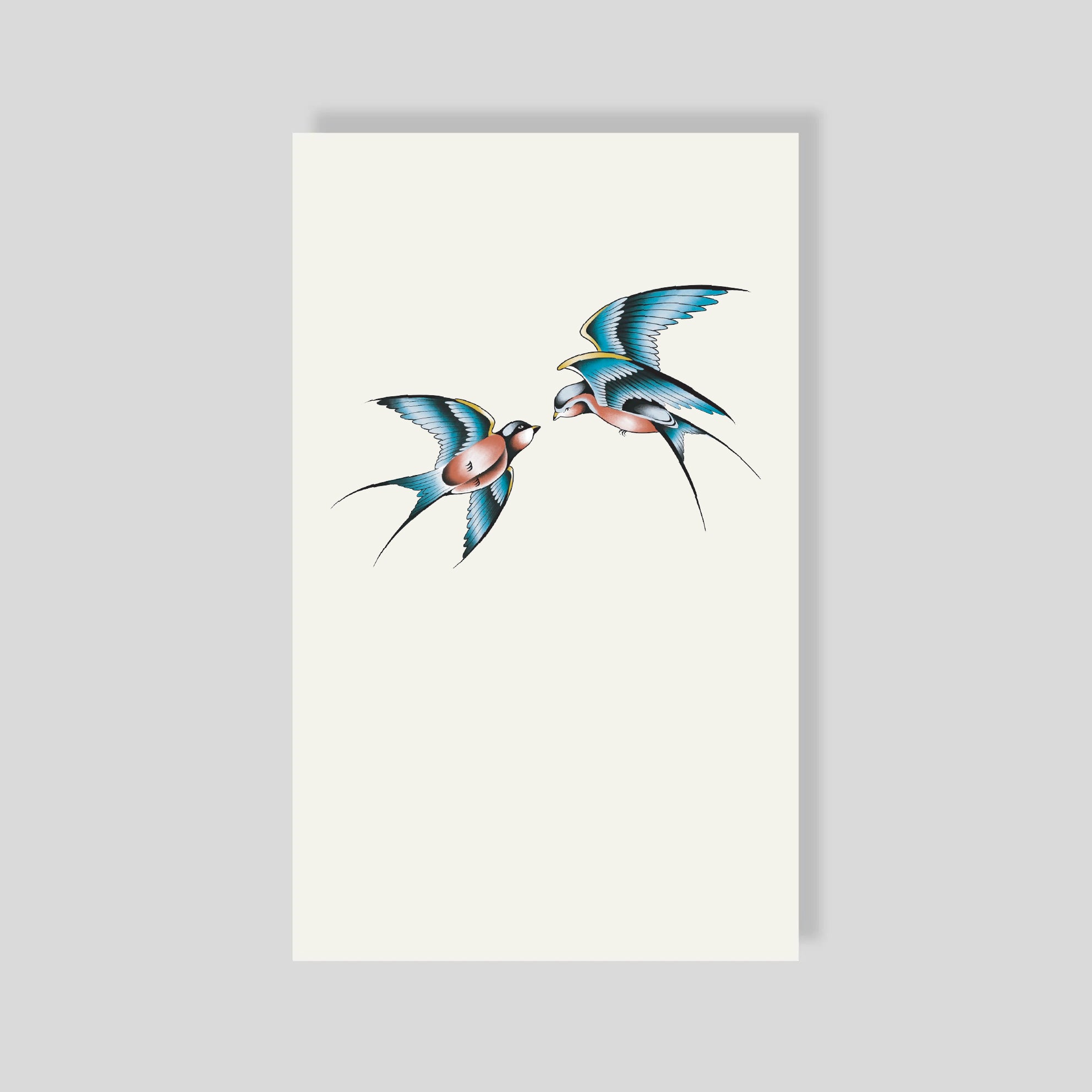 Tarjeta Personal Tinta Golondrina: por MAY CARTER