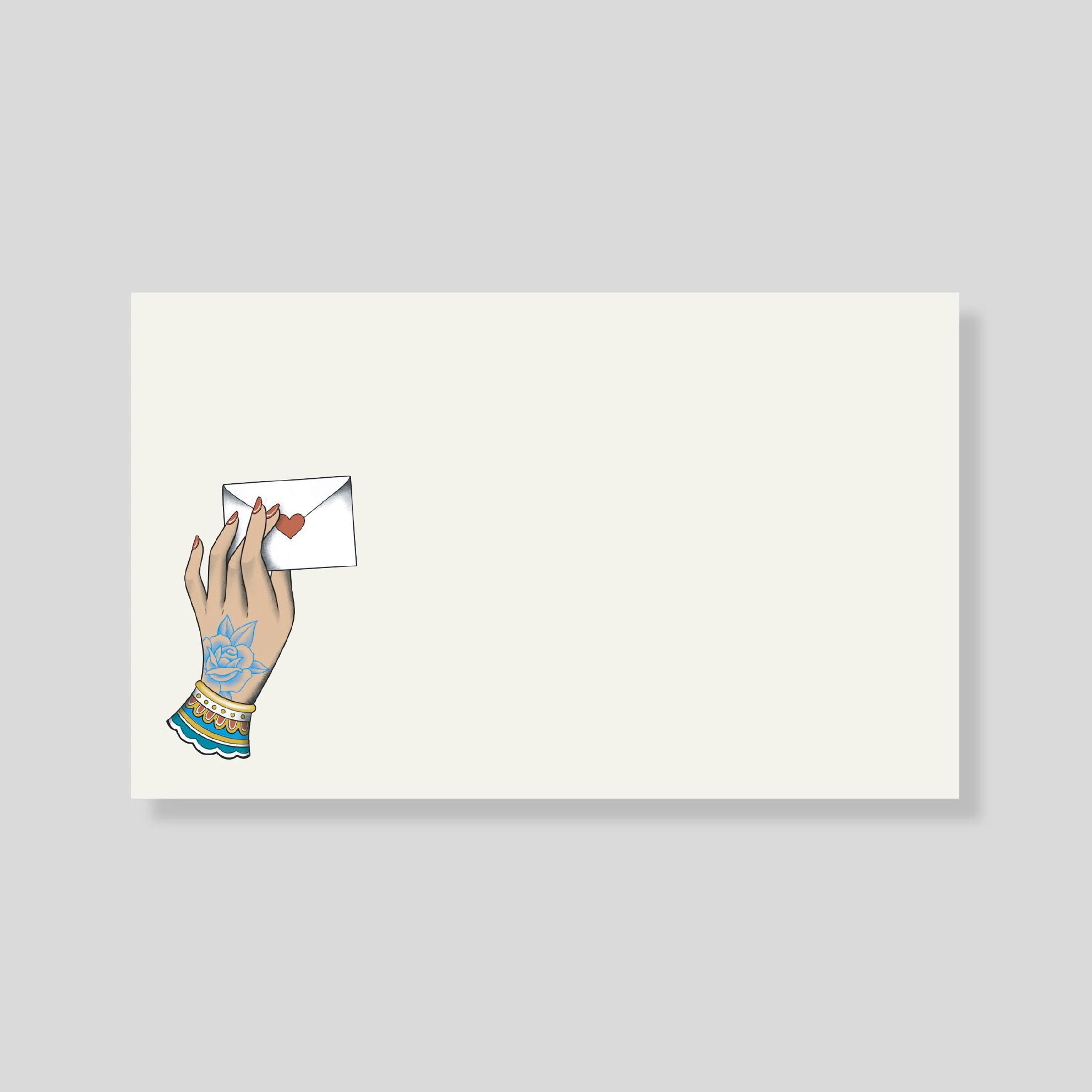 Tarjeta Personal Tinta MAno: por MAY CARTER