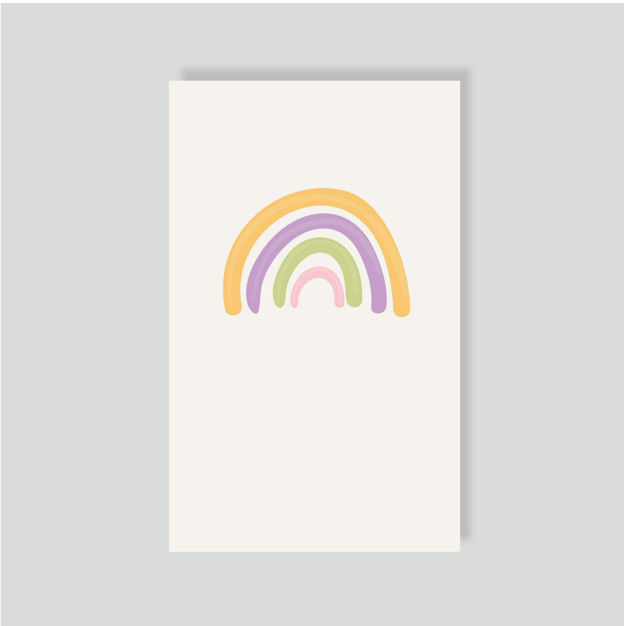 Tarjeta Personal Mundo Arcoíris