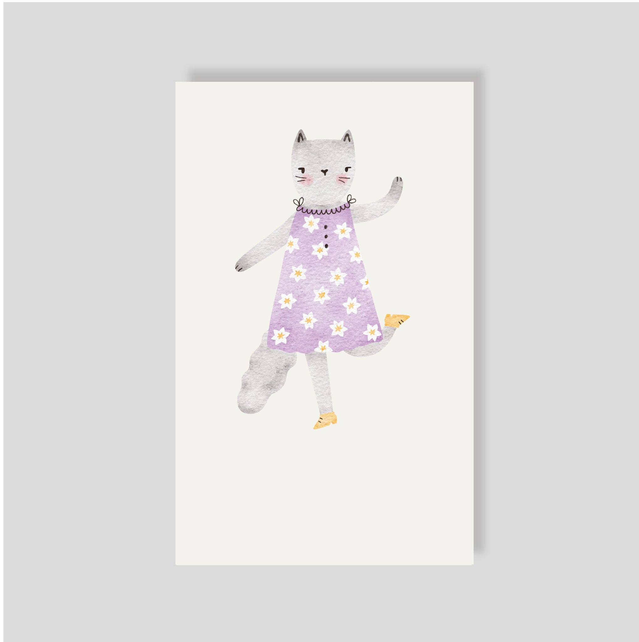 Tarjeta Personal Floresta Gato