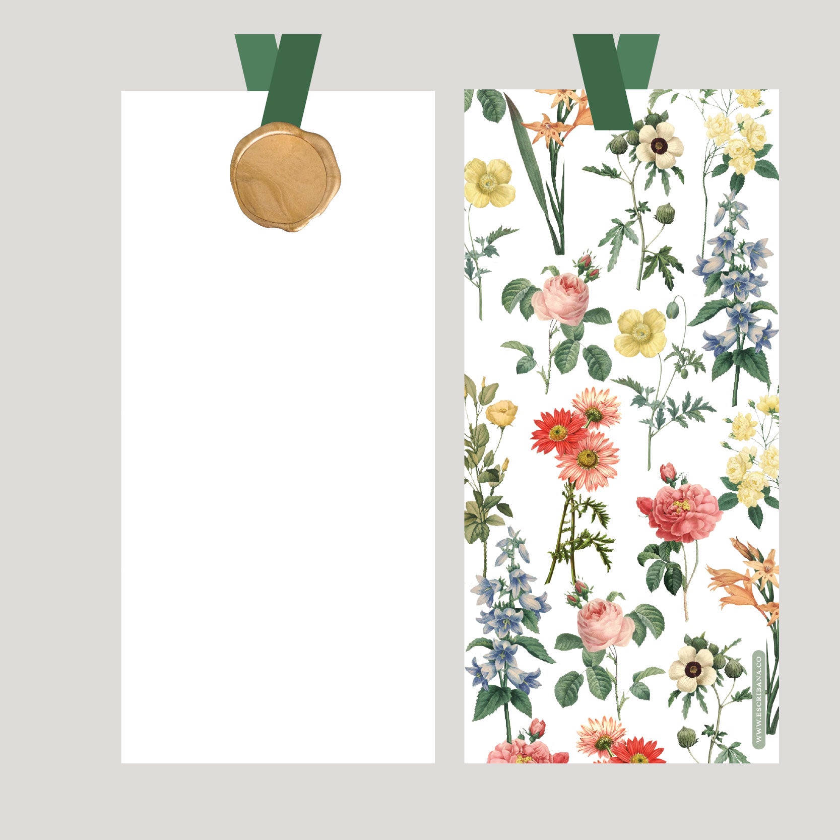 REGISTROS / FOLIOS PRIMAVERA CON LACRE