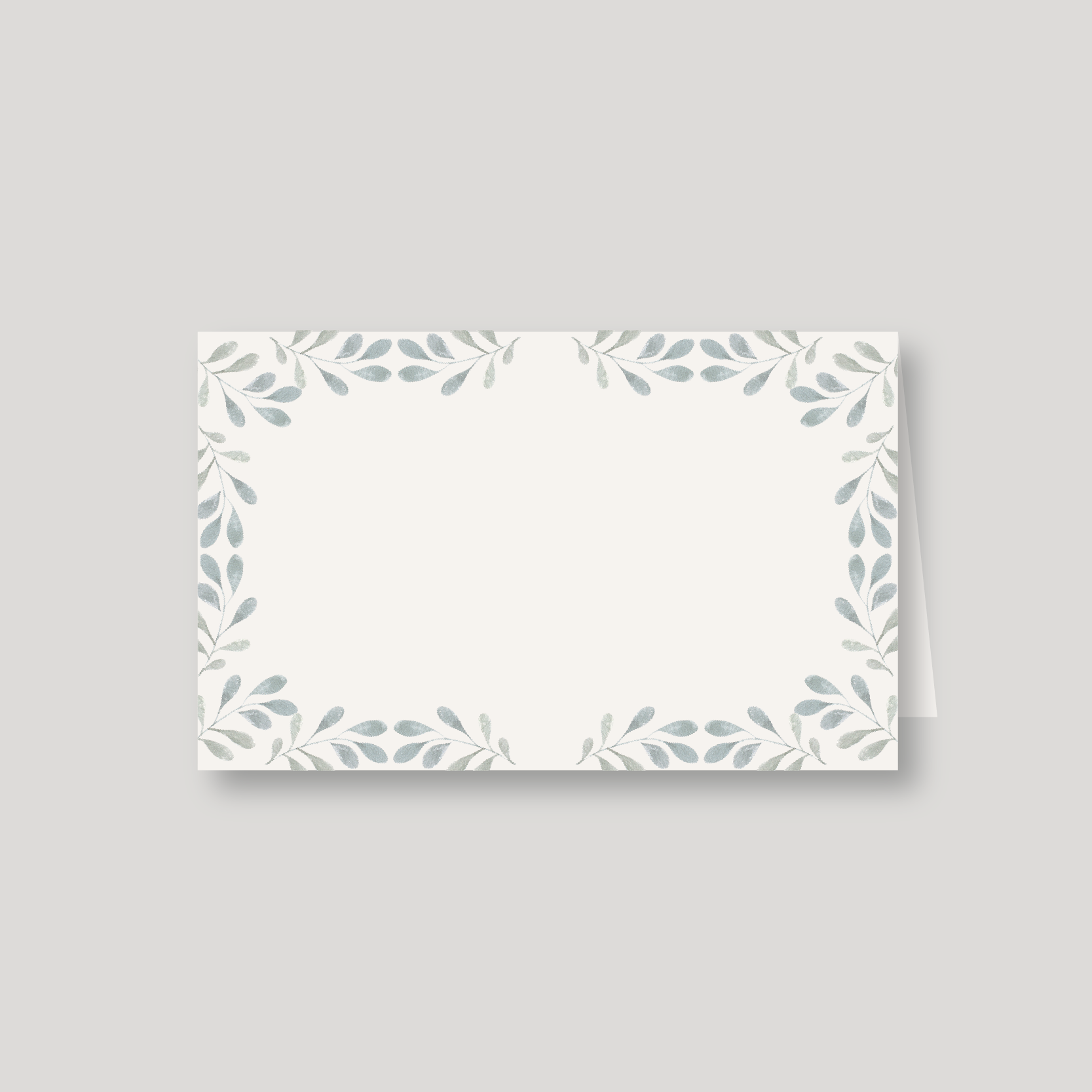 Puestos de mesa grises