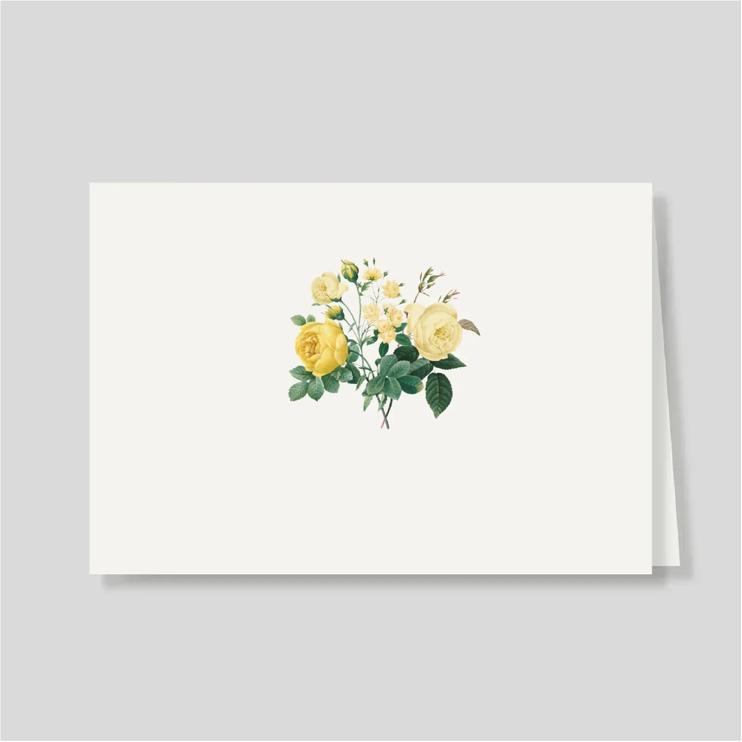 Tarjetón Doble Golden Roses