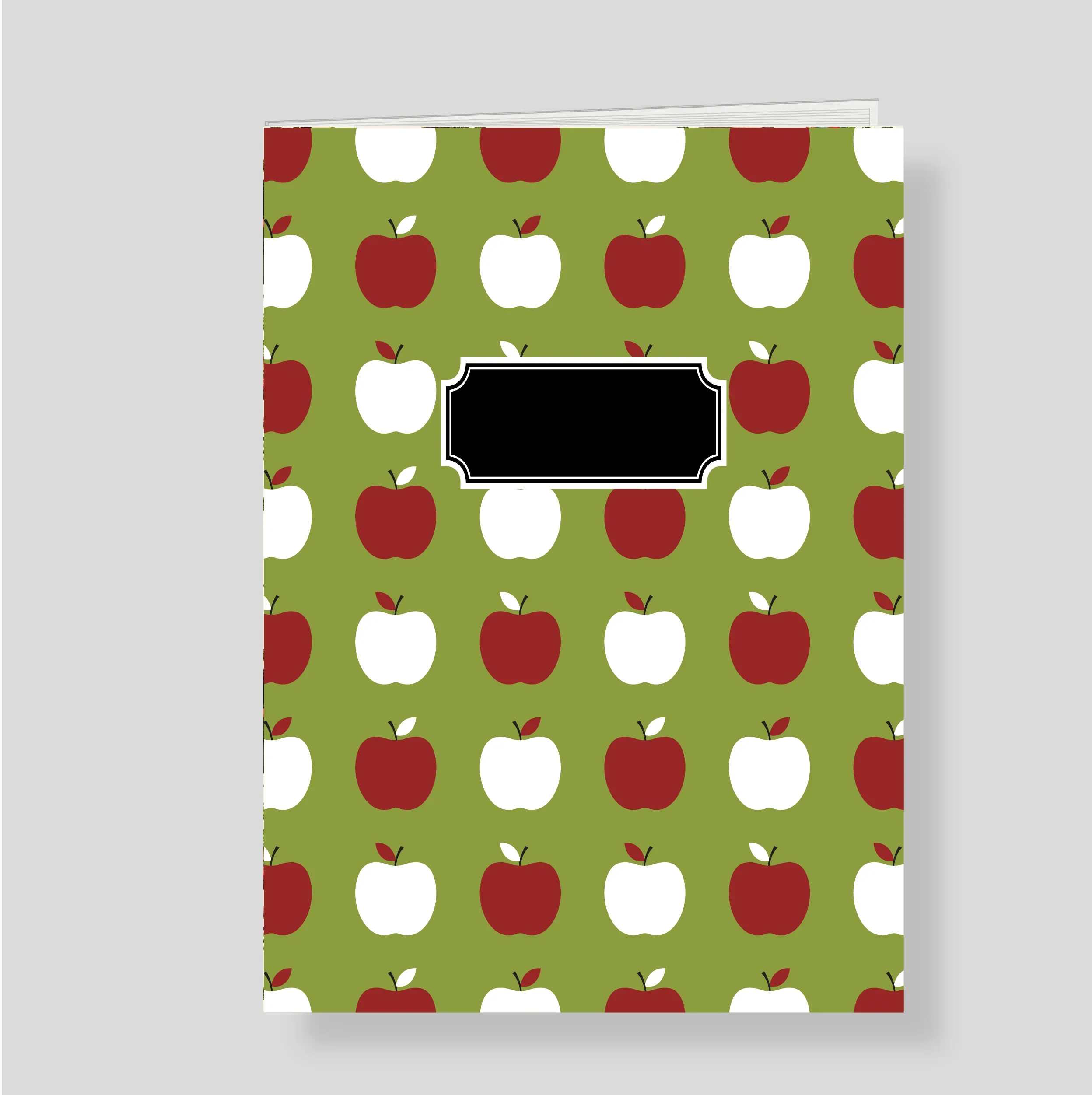 Cuaderno Manzanas Personalizado