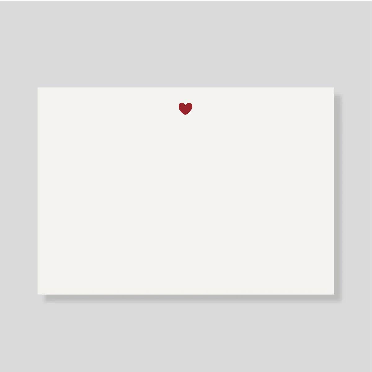 Tarjetón Love colores