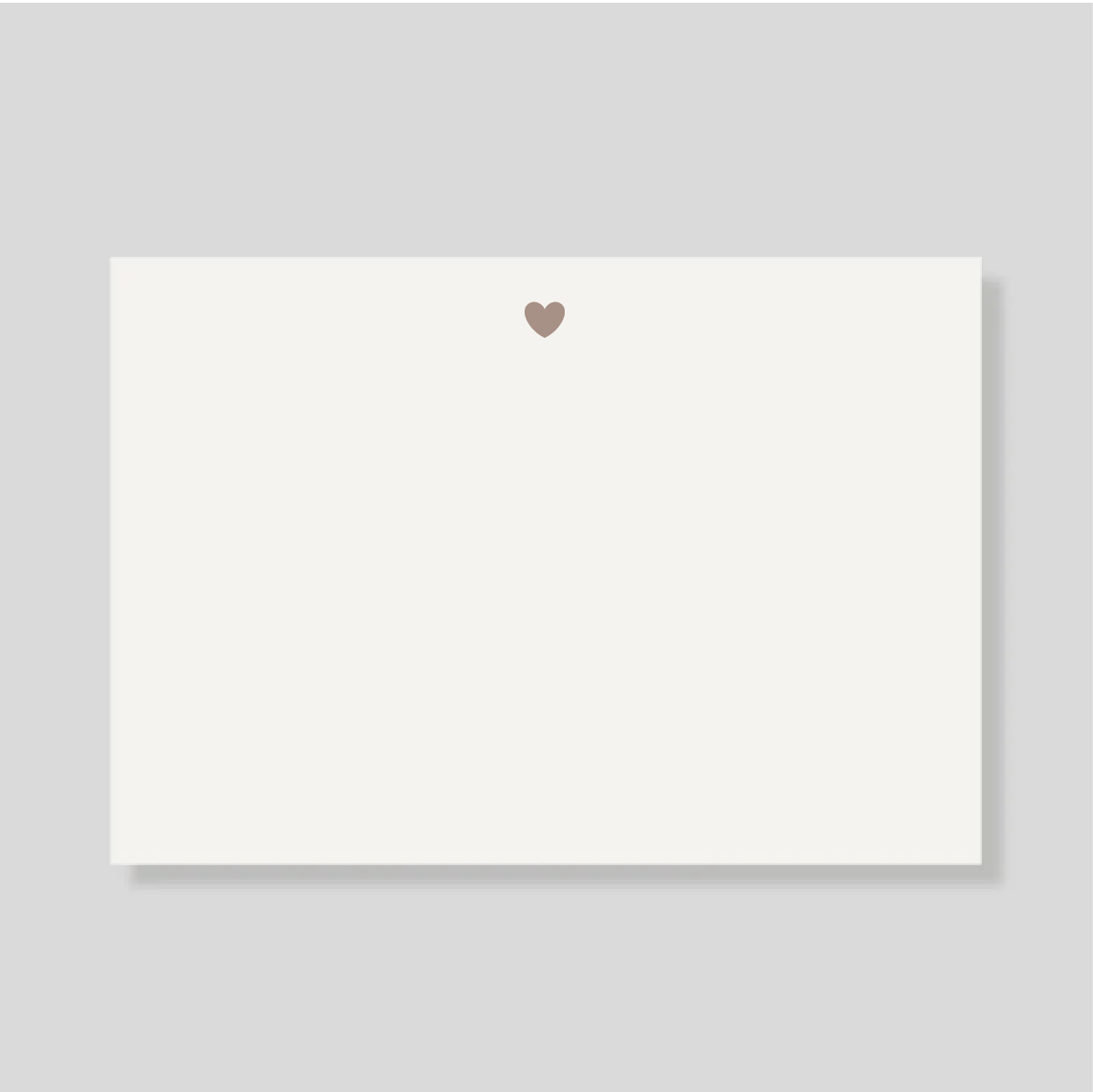 Tarjetón Love colores