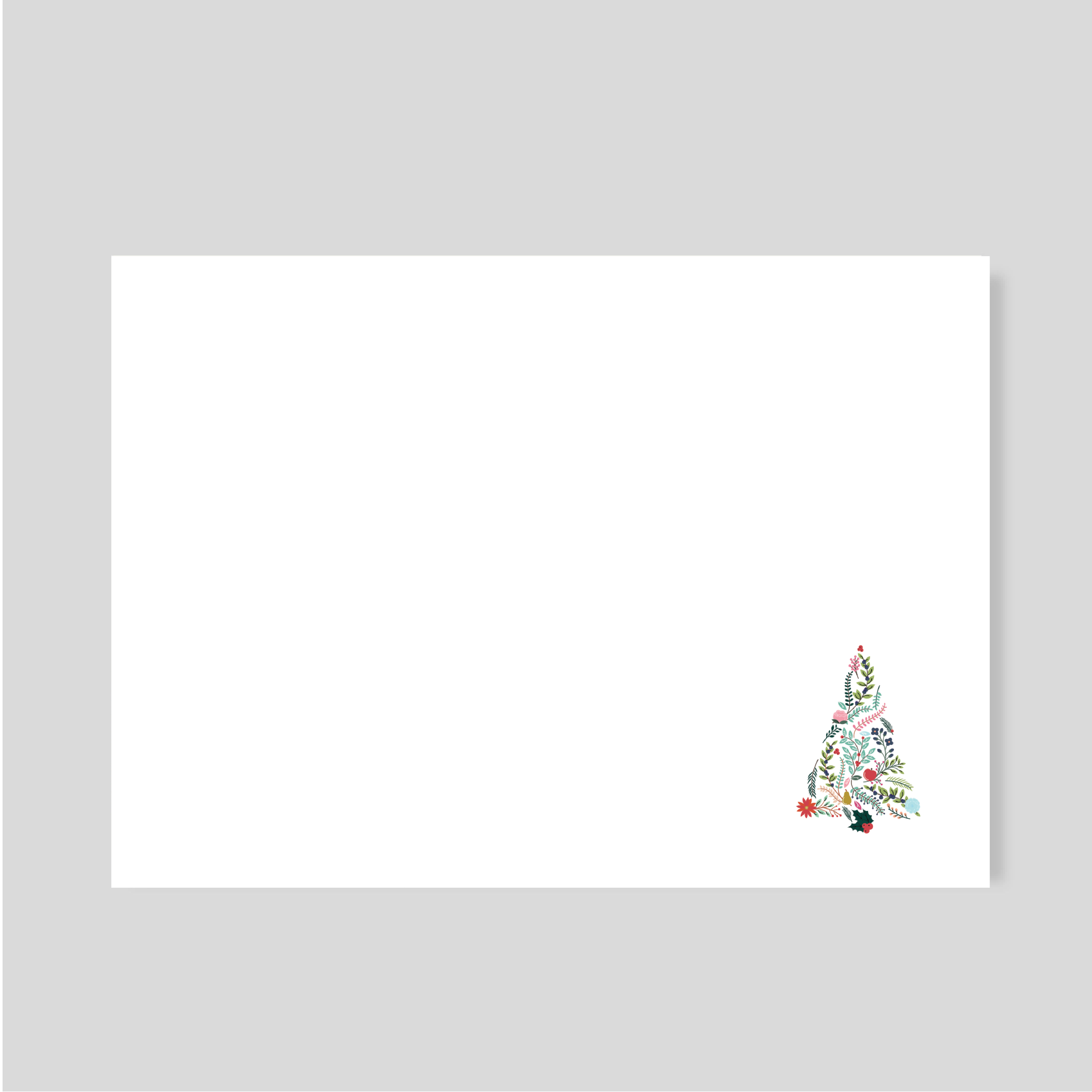 Tarjetón en caja-Dulce Navidad (Listas para llevar)