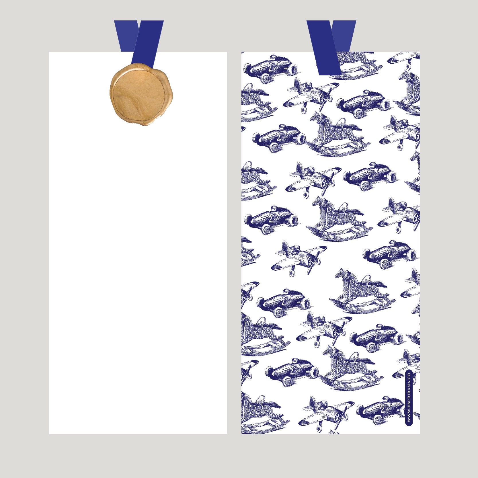 REGISTROS / FOLIOS VINTAGE CON LACRE