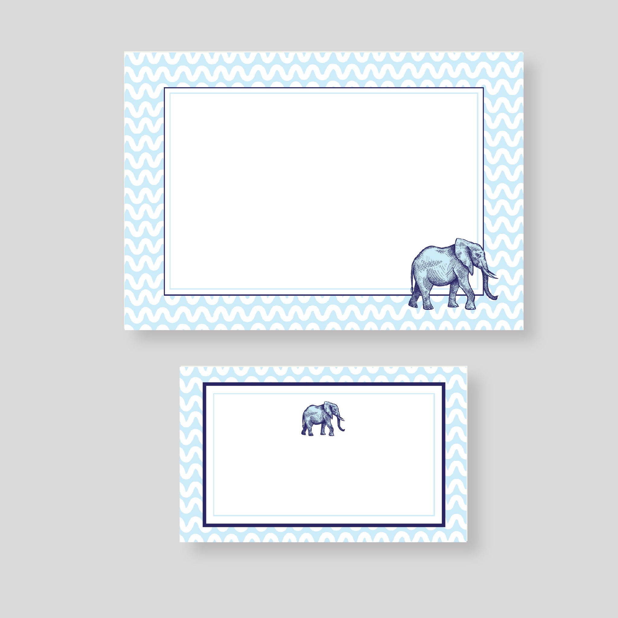 CAJA PEQUEÑA ELEFANTE - Escribana