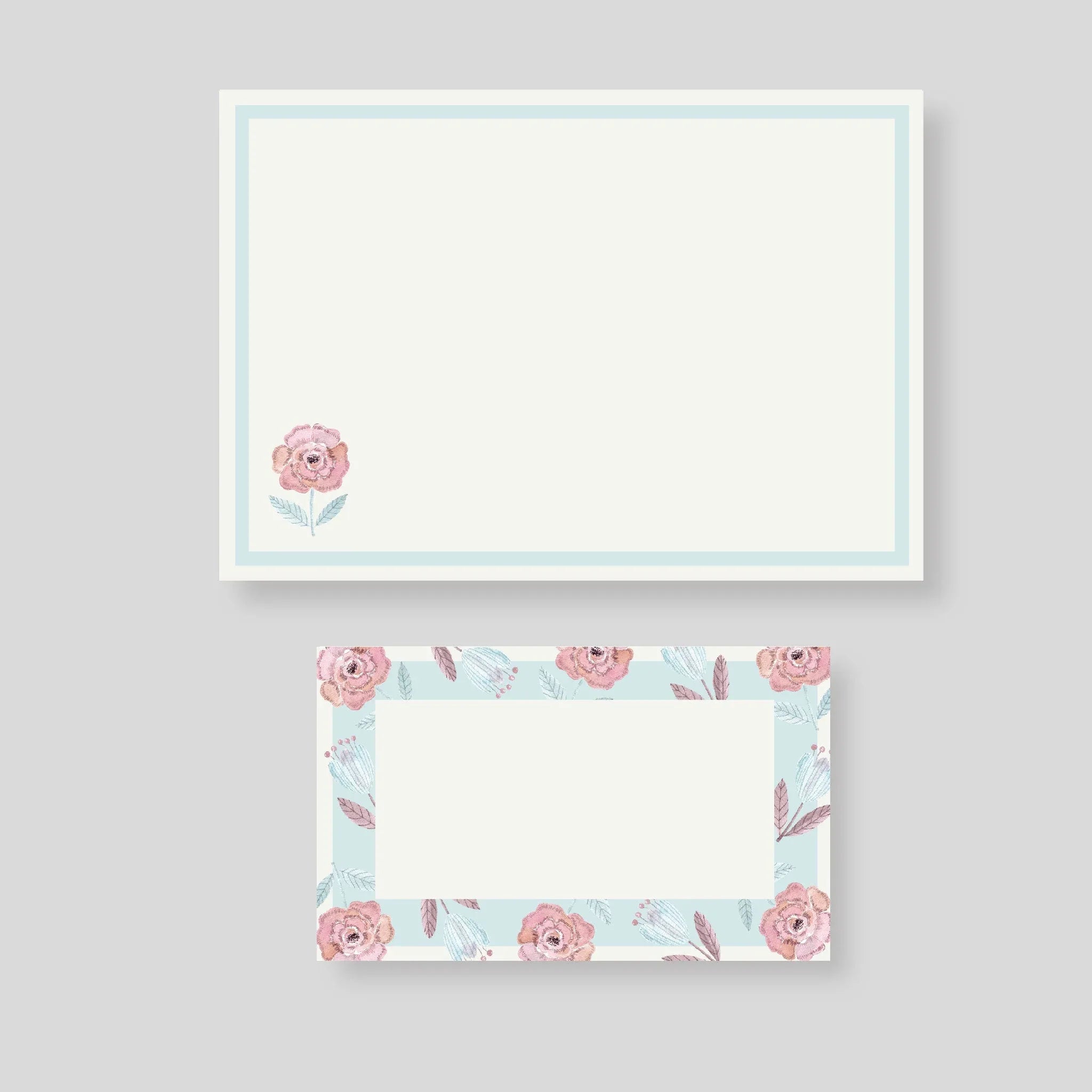 CAJA PEQUEÑA FLORES - Escribana