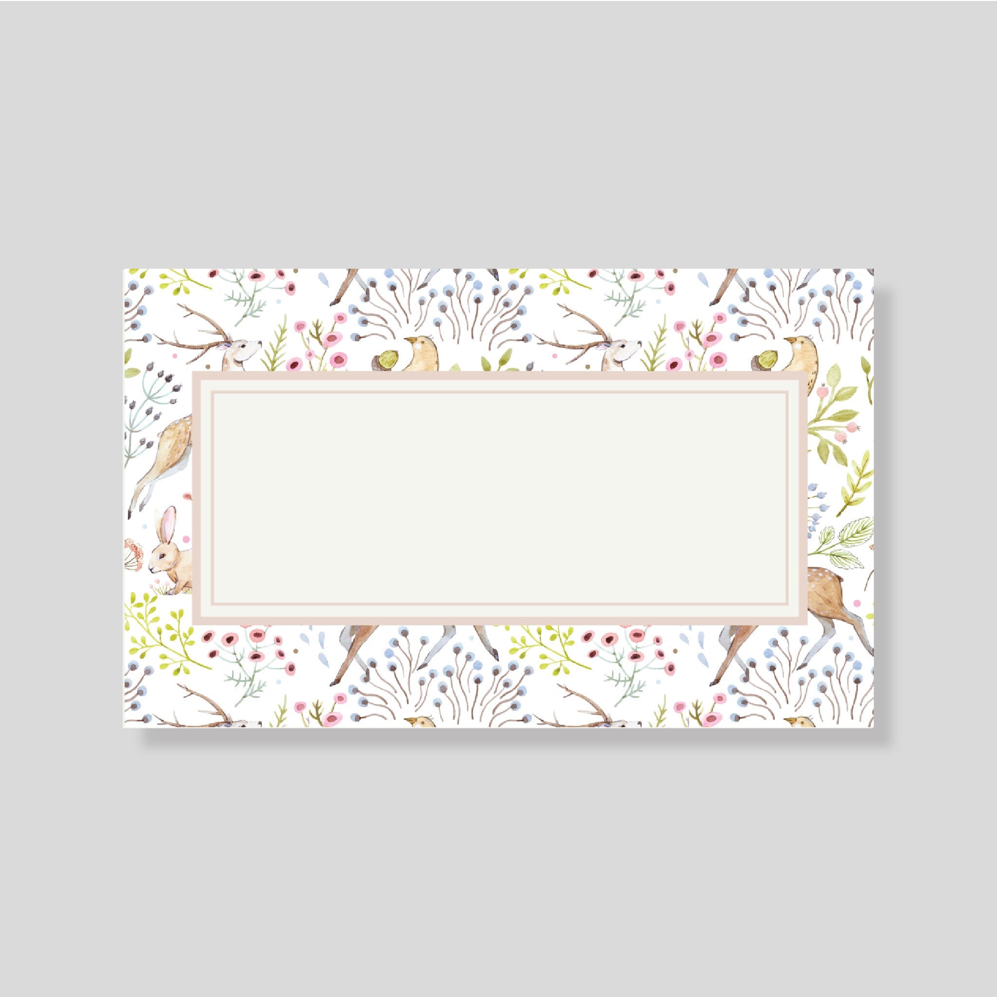 Tarjeta Personal Bosque - Escribana