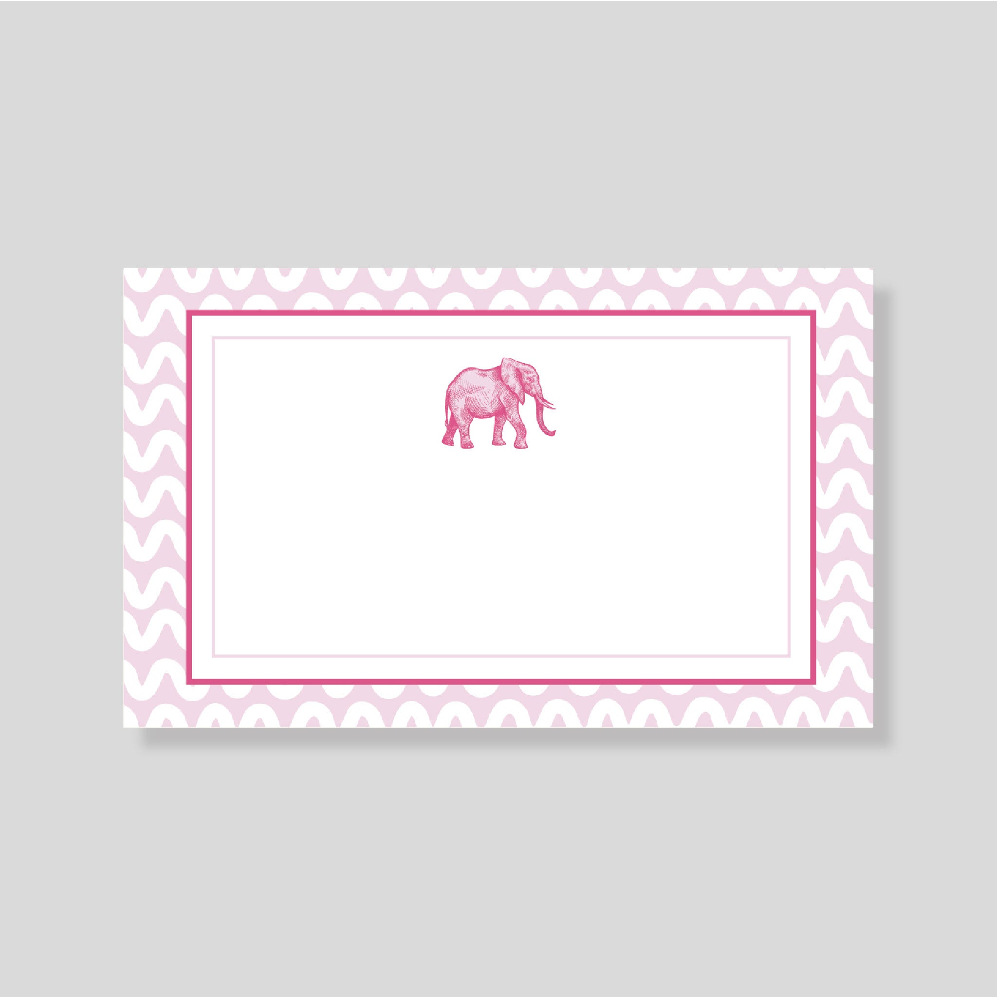 Tarjeta Personal Elefante - Escribana