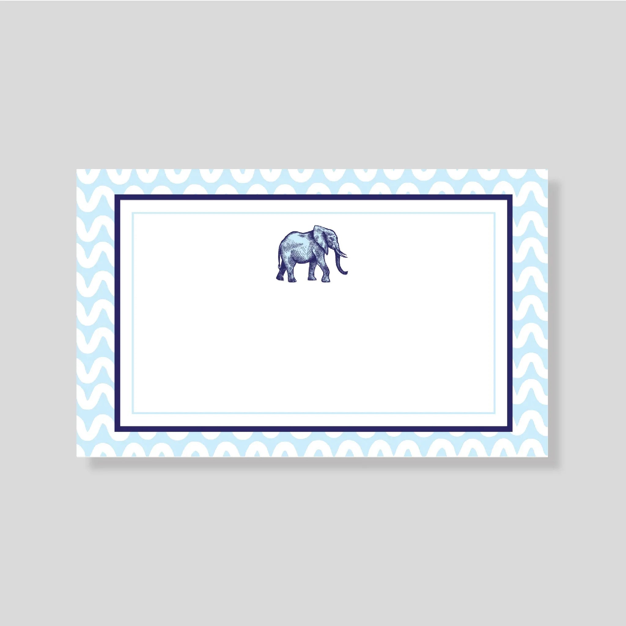 Tarjeta Personal Elefante - Escribana