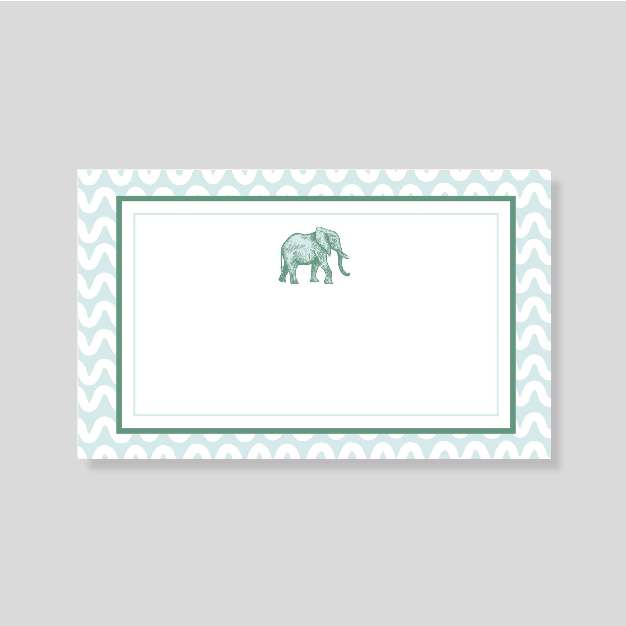 Tarjeta Personal Elefante - Escribana