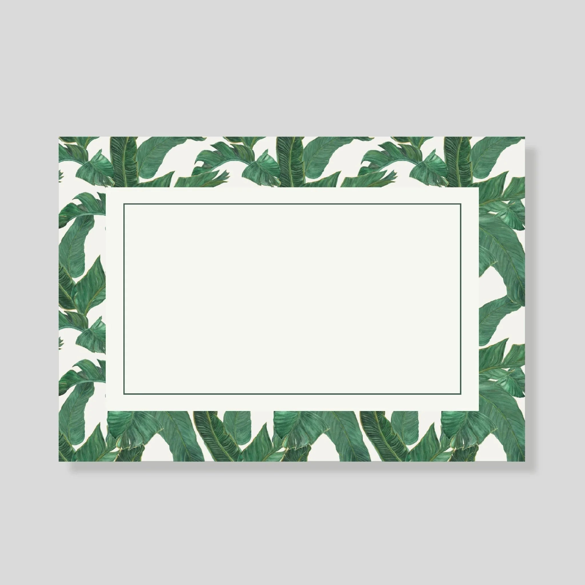 Tarjetón Bijao - Escribana