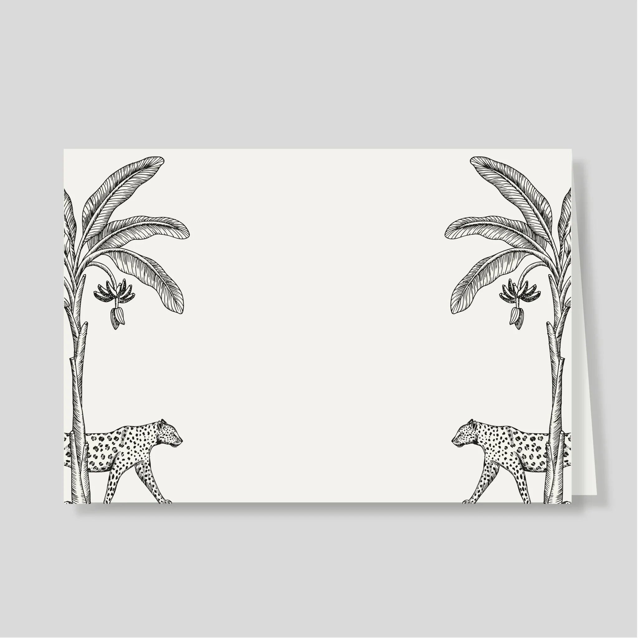 Tarjetón Doble Jaguar Colores - Escribana