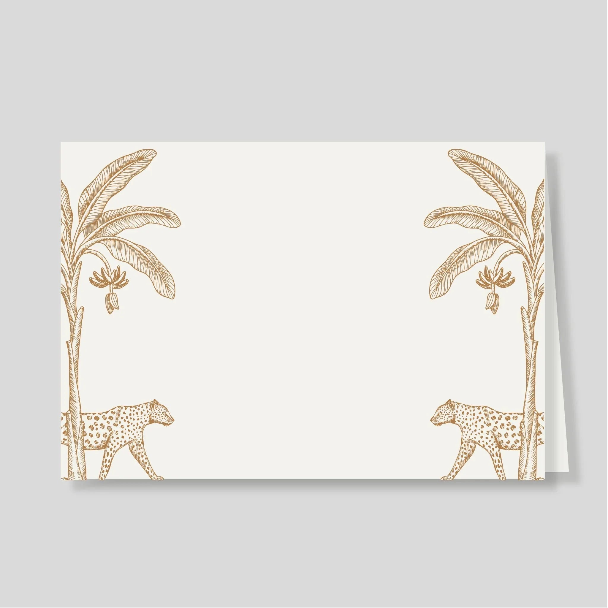 Tarjetón Doble Jaguar Colores - Escribana