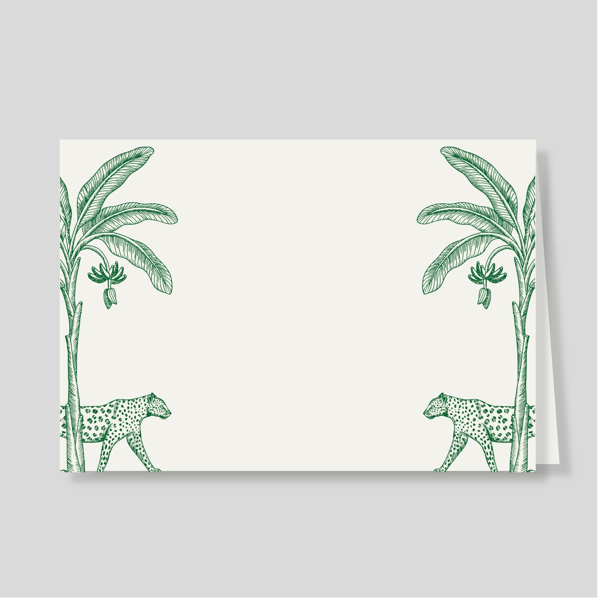 Tarjetón Doble Jaguar Colores - Escribana