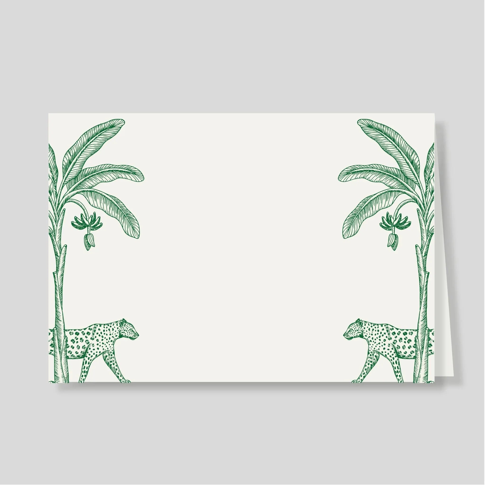 Tarjetón Doble Jaguar Colores - Escribana