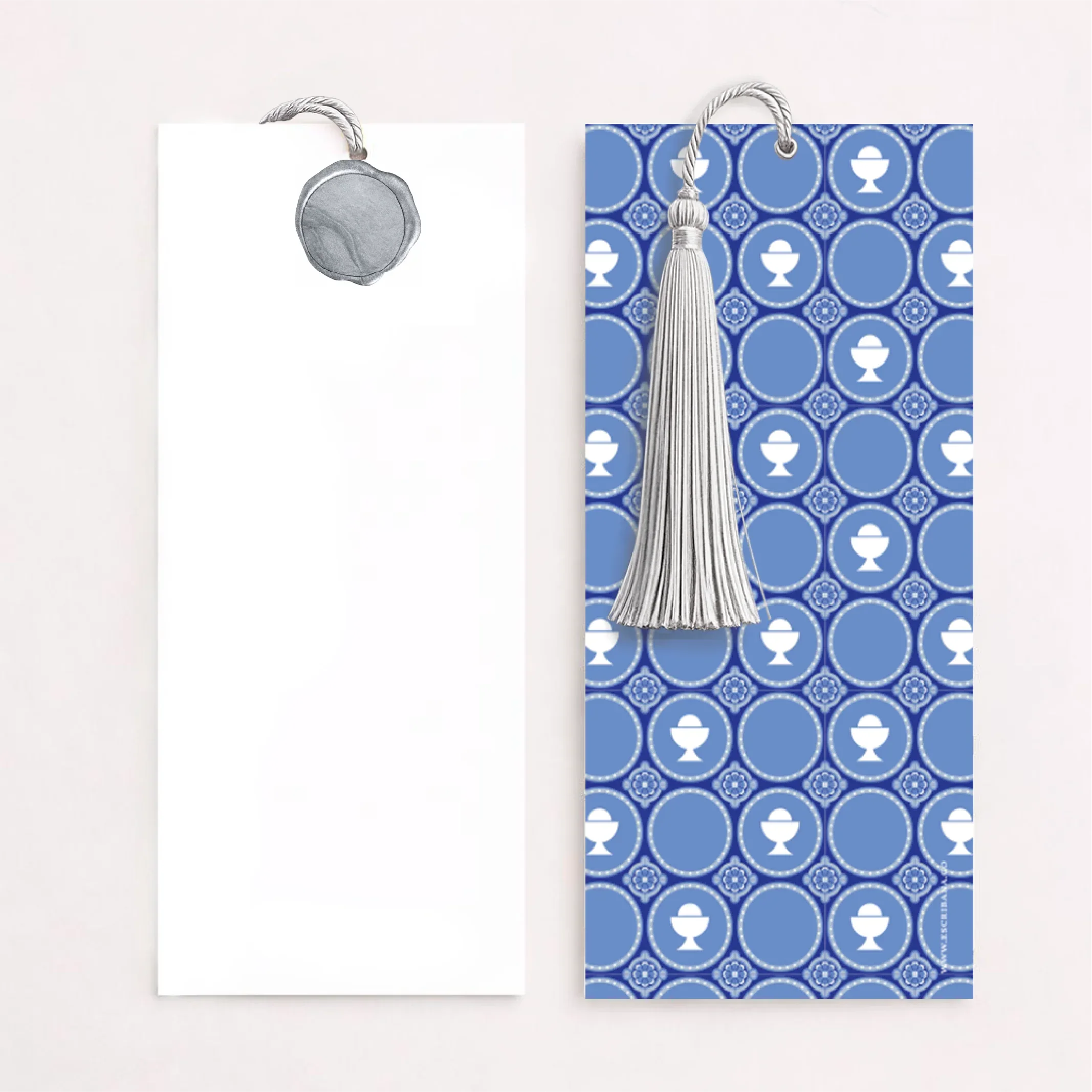 Registros / Folios Azulejo Blue con Lacre