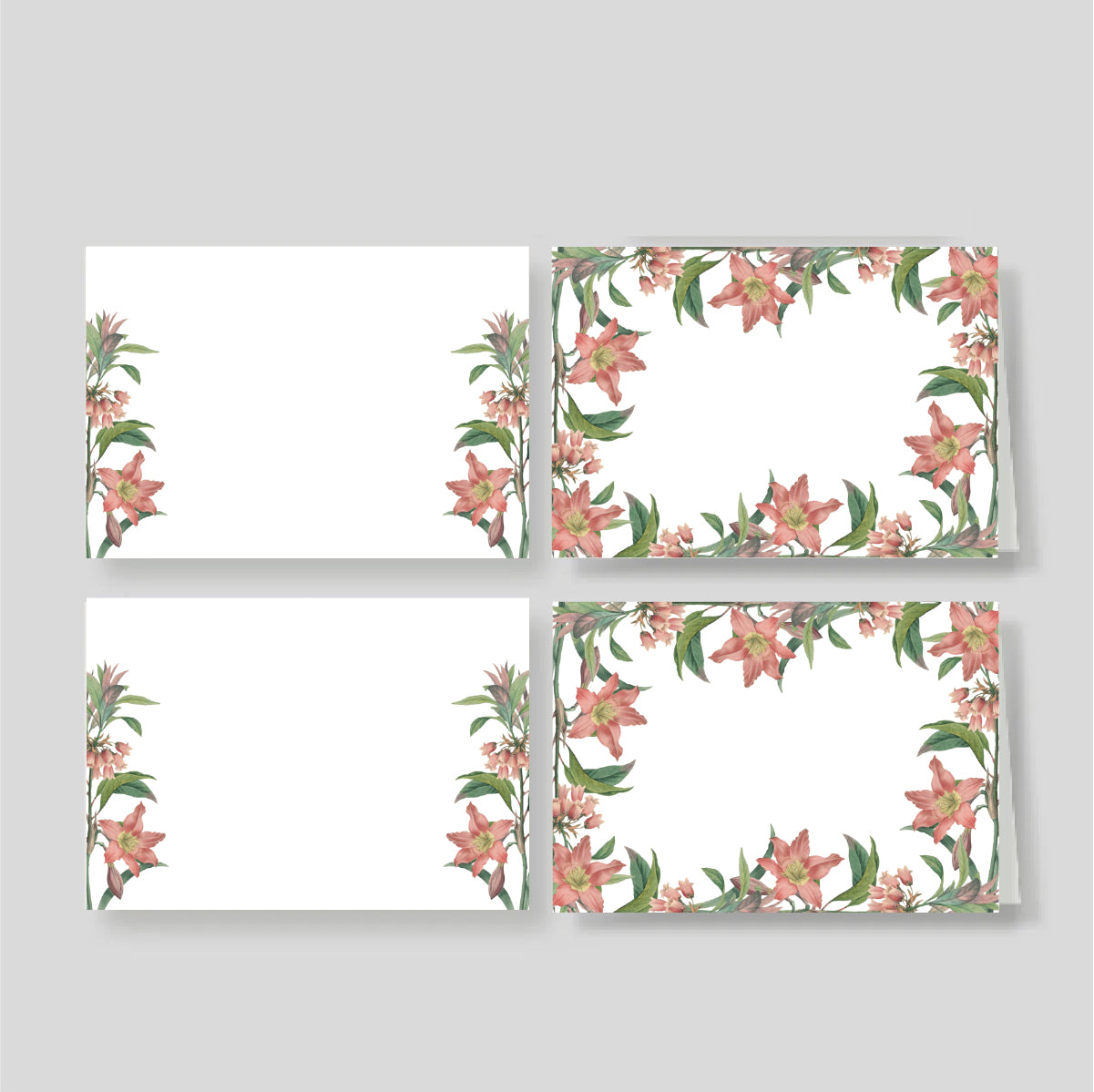 Caja Grande Luxe Rosado (80 Tarjetas)