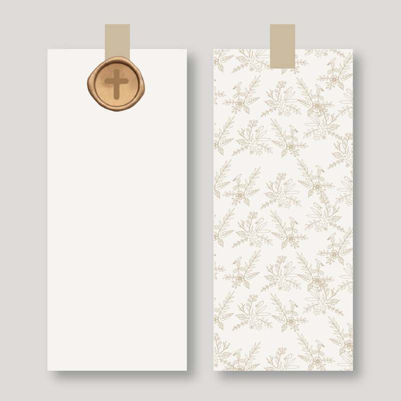 Registros / Folios Branches Taupe con Lacre