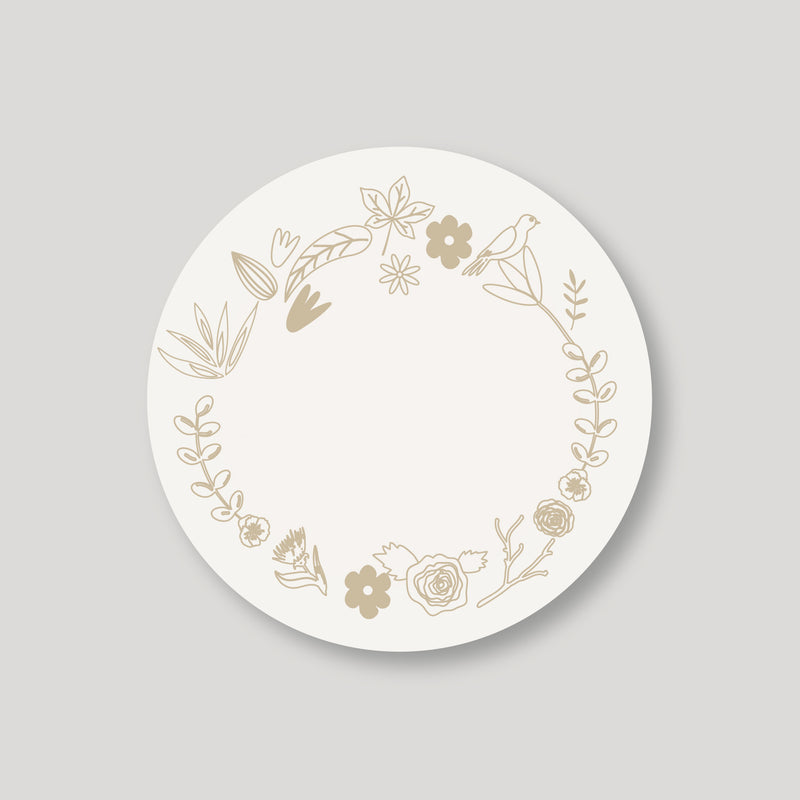 Stickers branches taupe