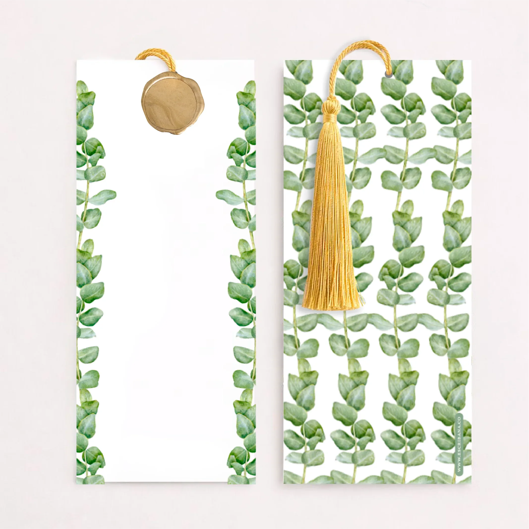 REGISTROS / FOLIOS EUCALIPTO CLASICO CON LACRE