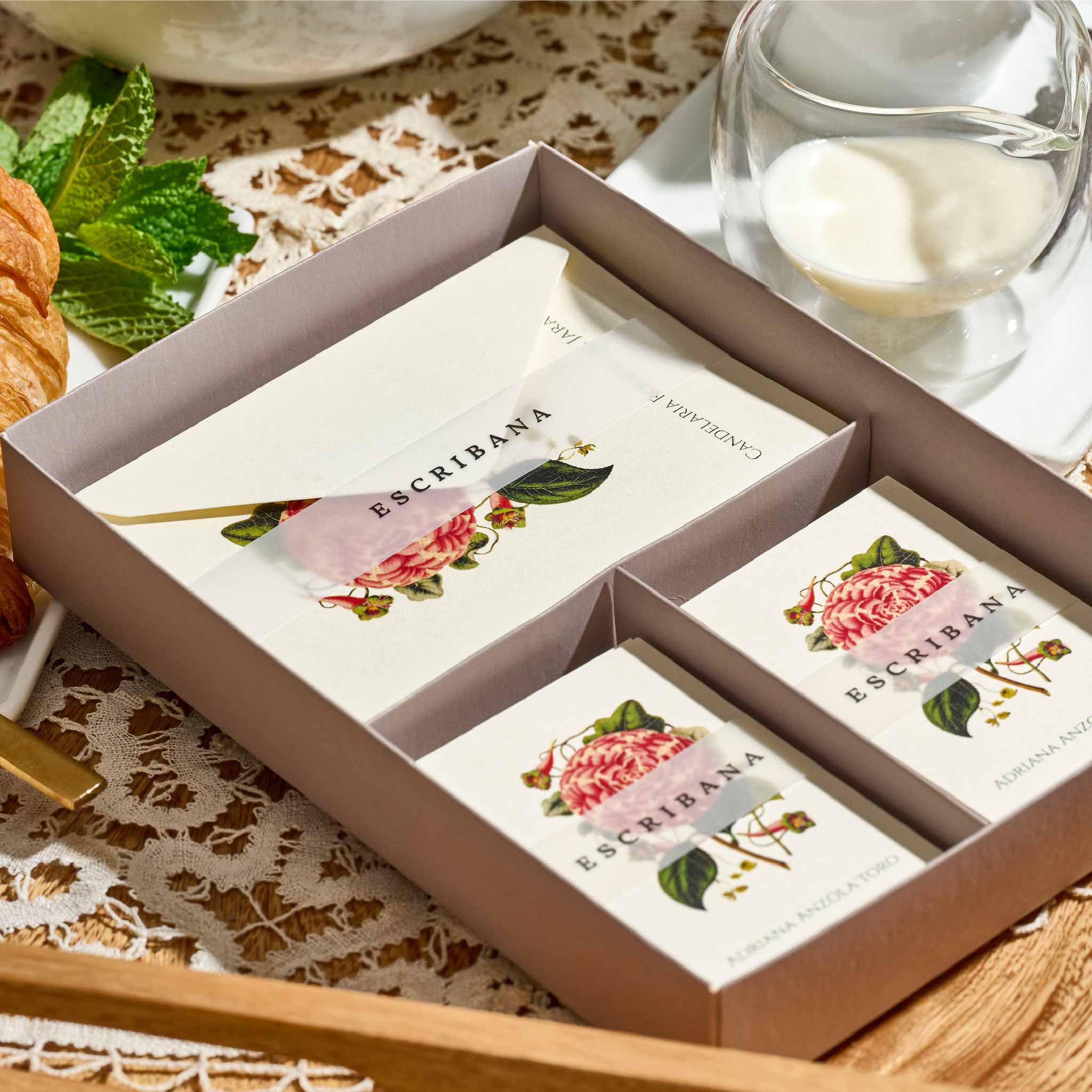 Caja Mediana Doble CAMELIA