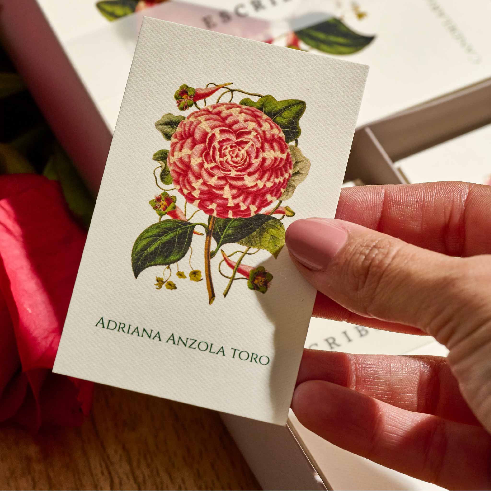 Tarjeta Personal Camelia