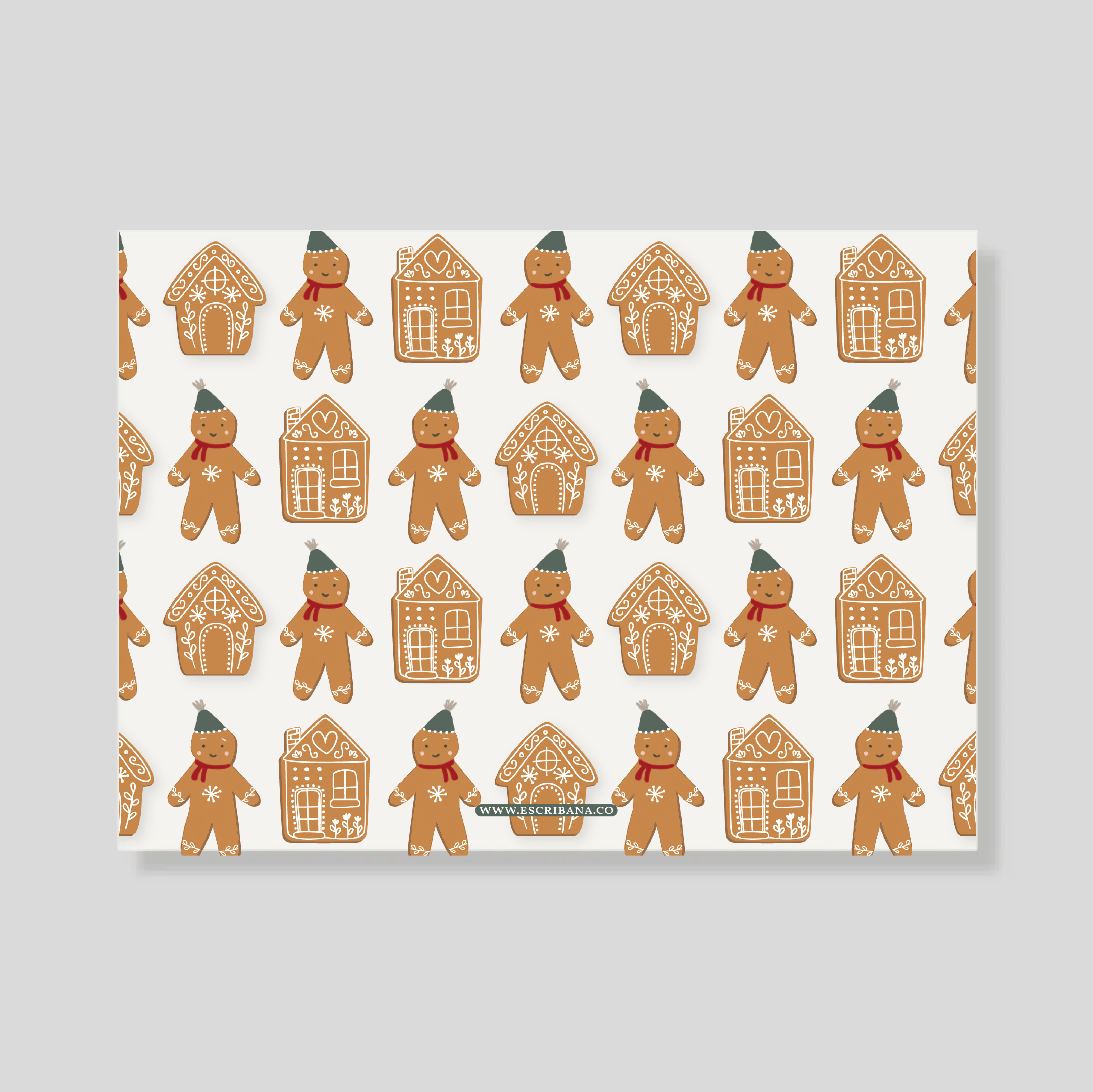 TARJETON XL Gingerbread