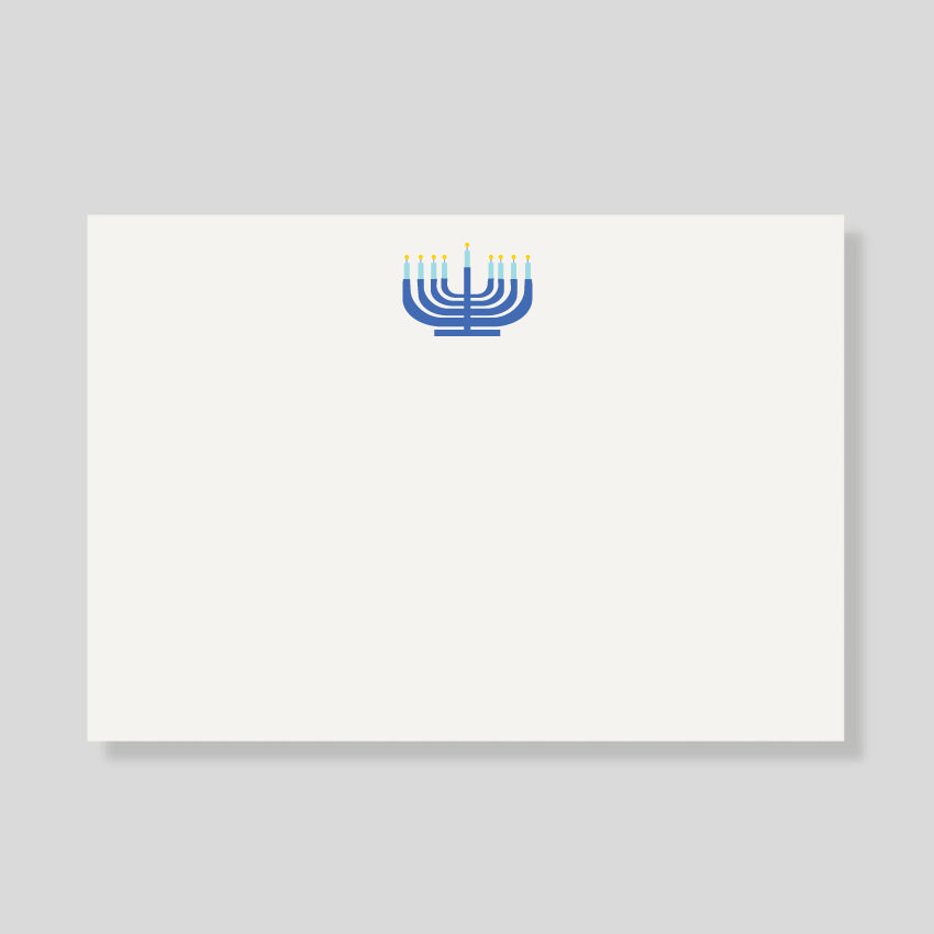 Tarjetón Hanukkah Doodles